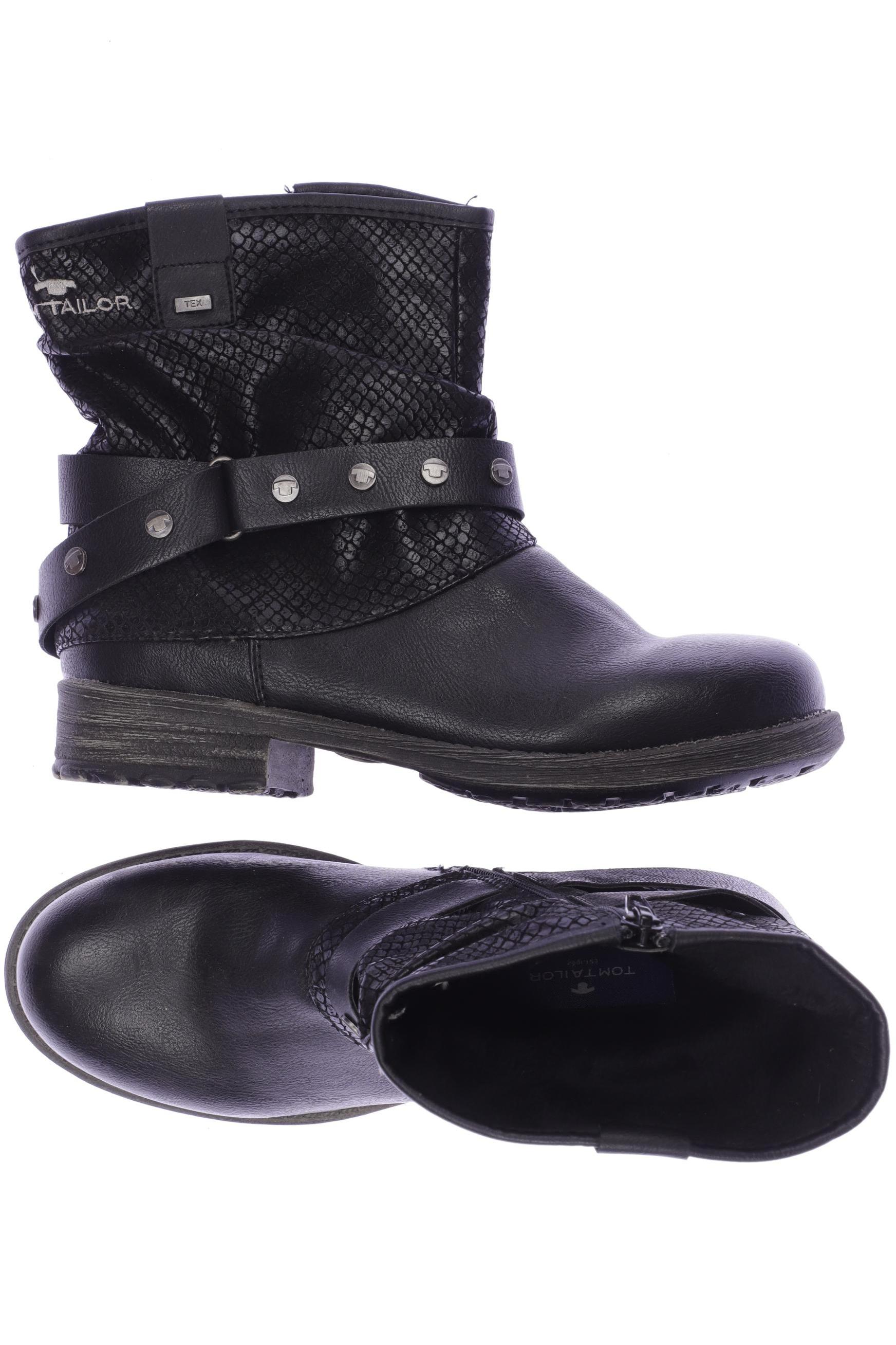 

Tom Tailor Damen Stiefelette, schwarz, Gr. 36
