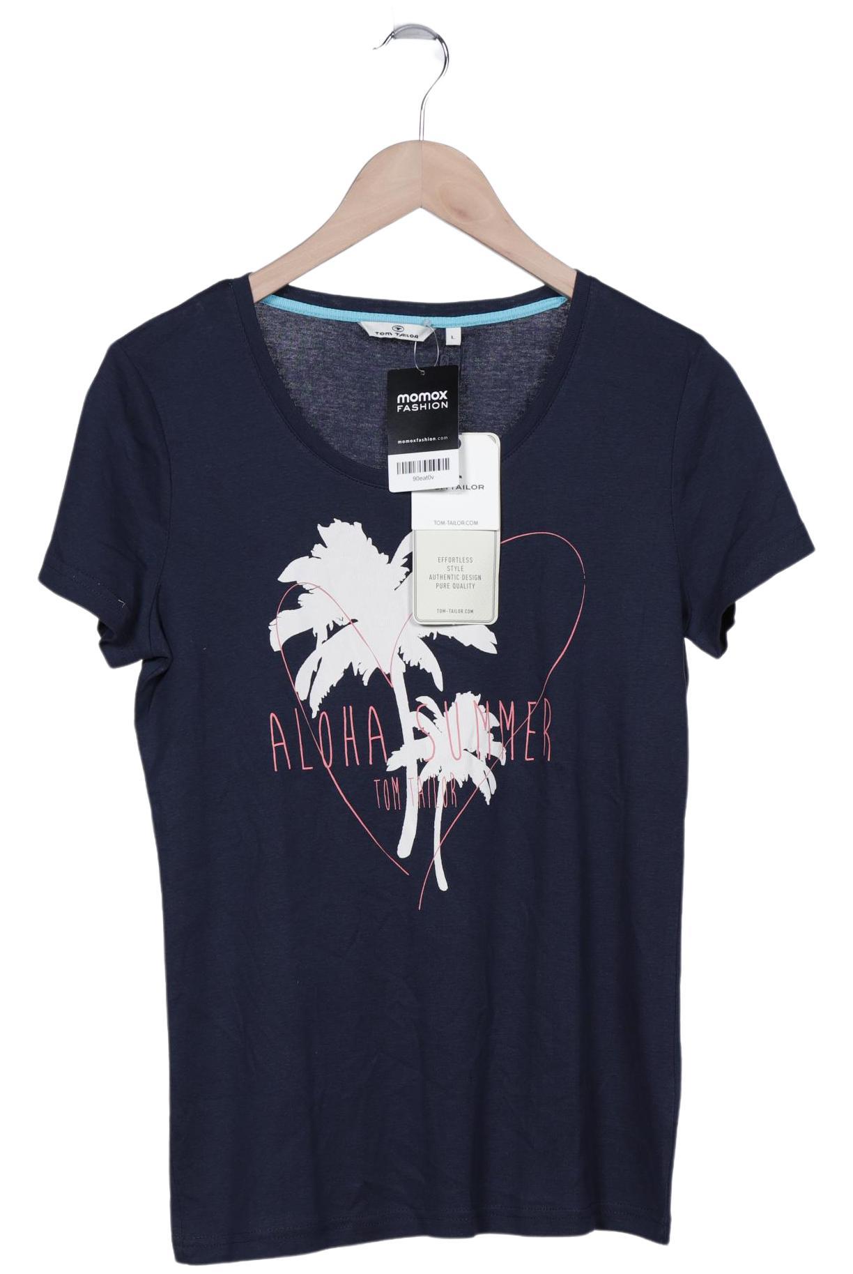 

Tom Tailor Damen T-Shirt, marineblau, Gr. 42