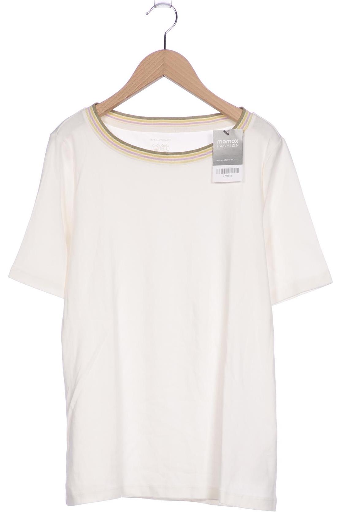 

Tom Tailor Damen T-Shirt, weiß, Gr. 44
