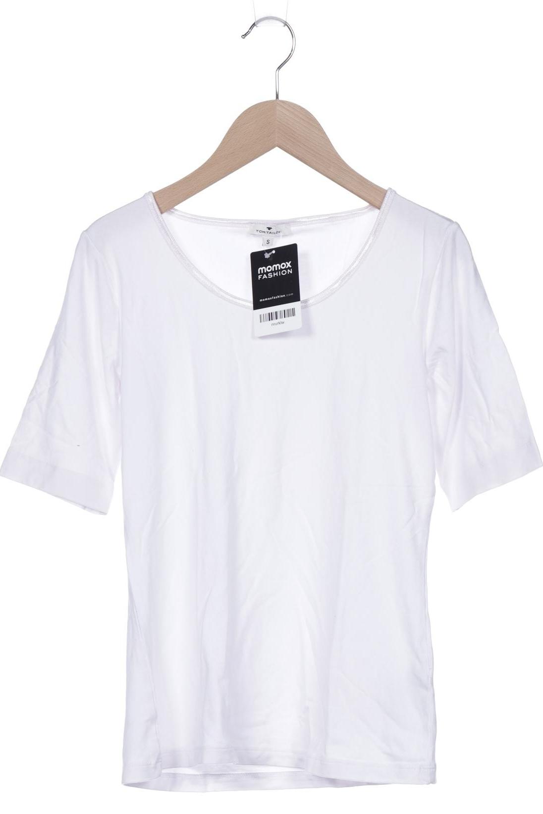 

Tom Tailor Damen T-Shirt, weiß, Gr. 36