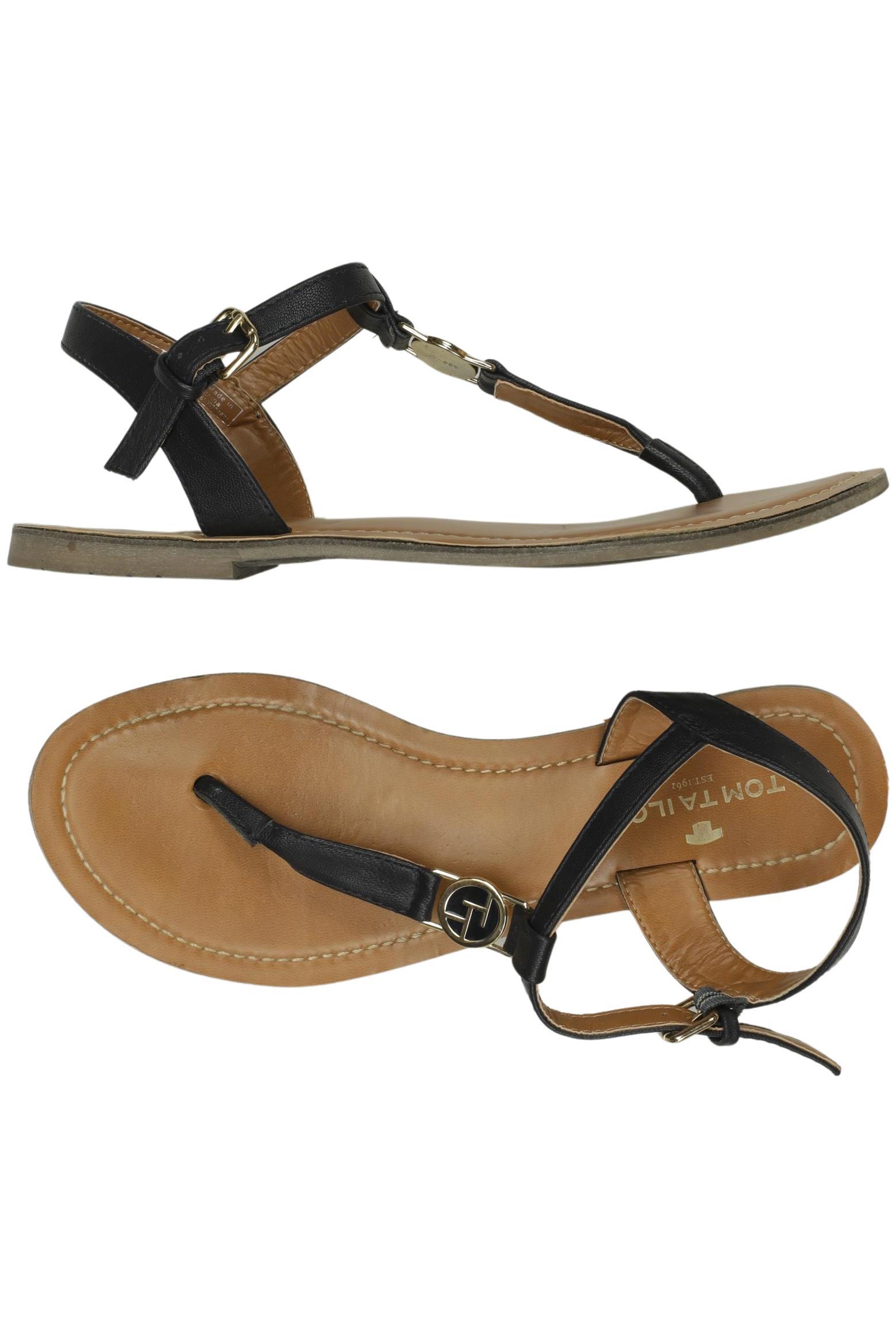 

Tom Tailor Damen Sandale, marineblau, Gr. 38
