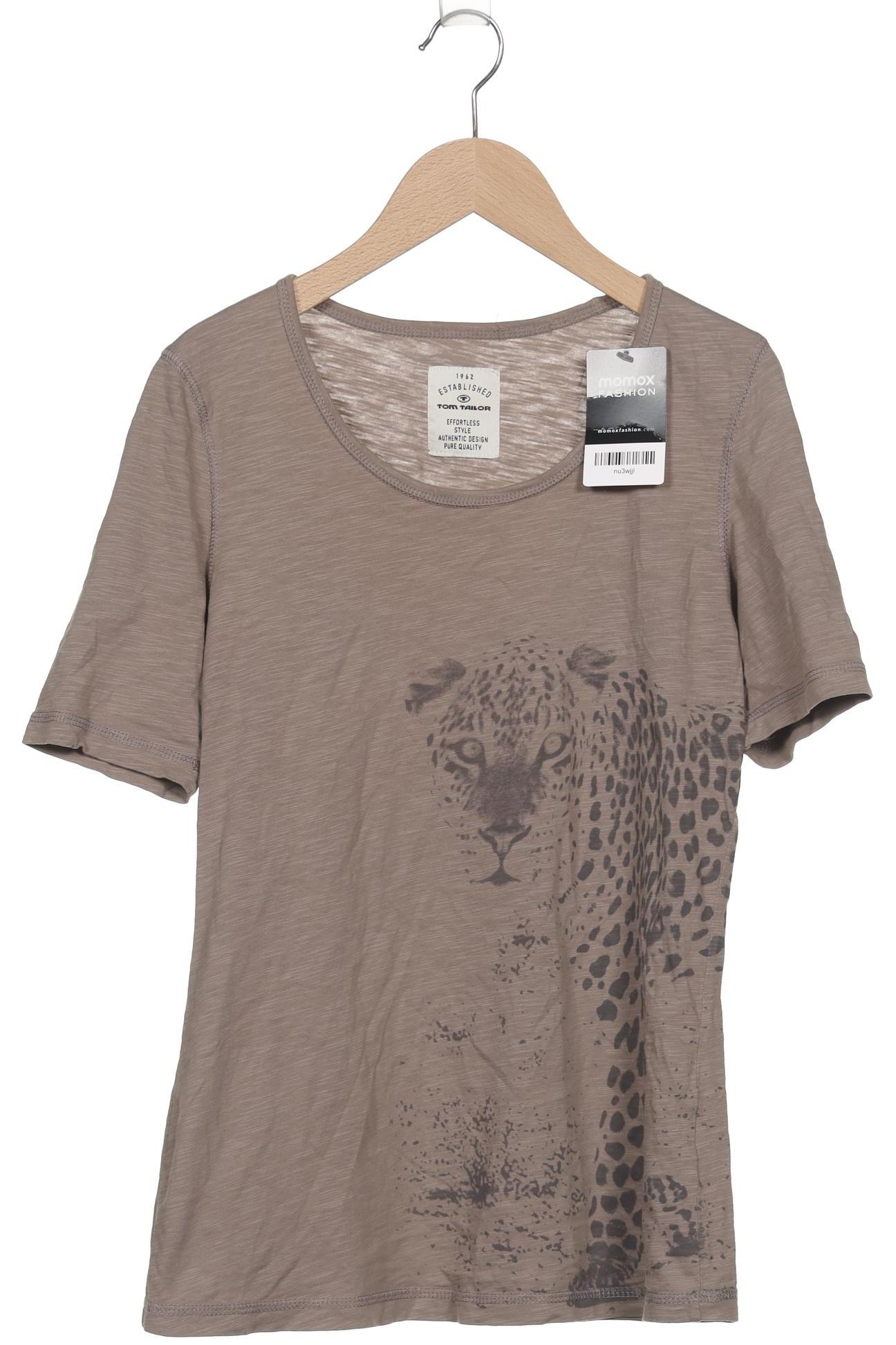

Tom Tailor Damen T-Shirt, beige, Gr. 38