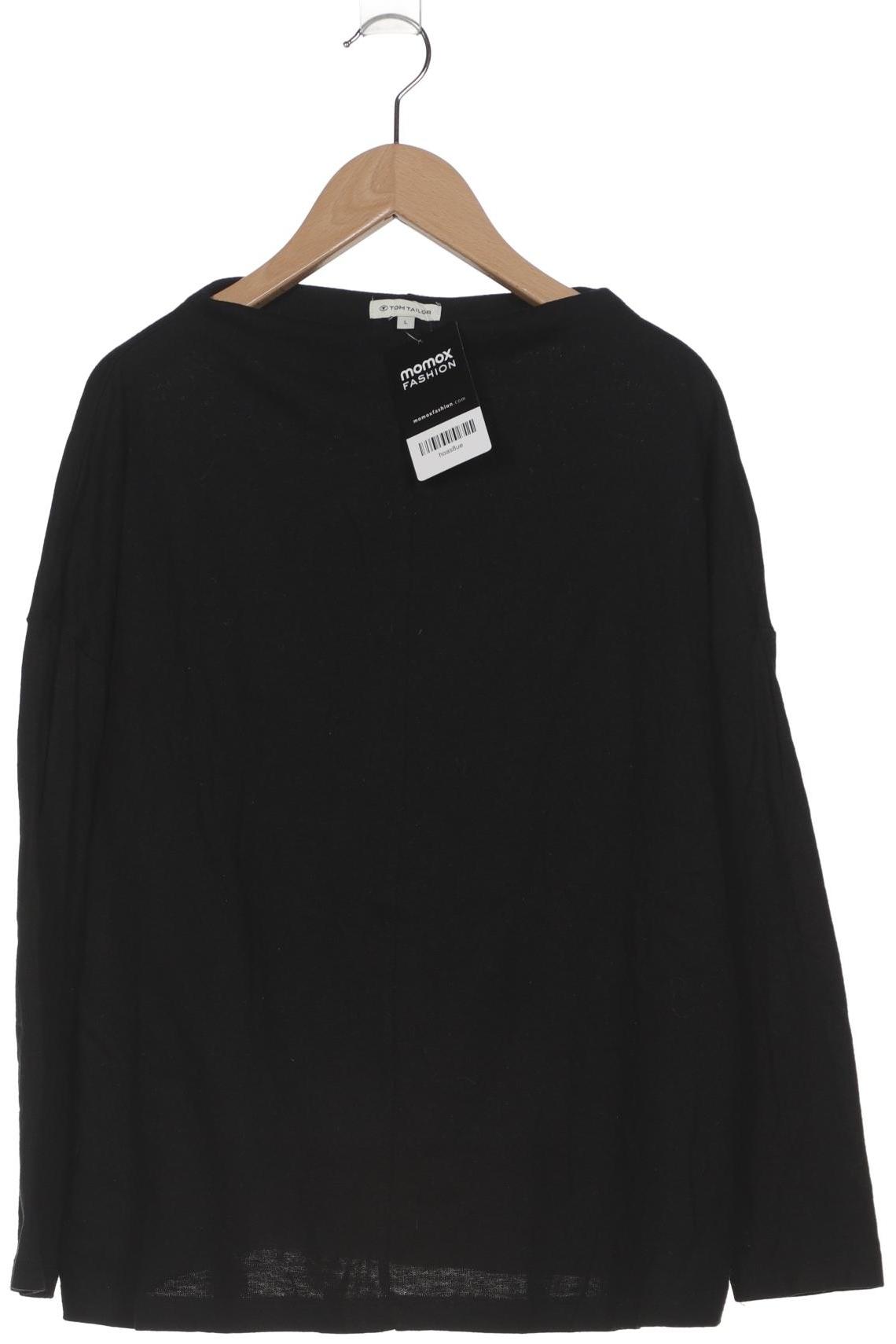 

Tom Tailor Damen Langarmshirt, schwarz, Gr. 42