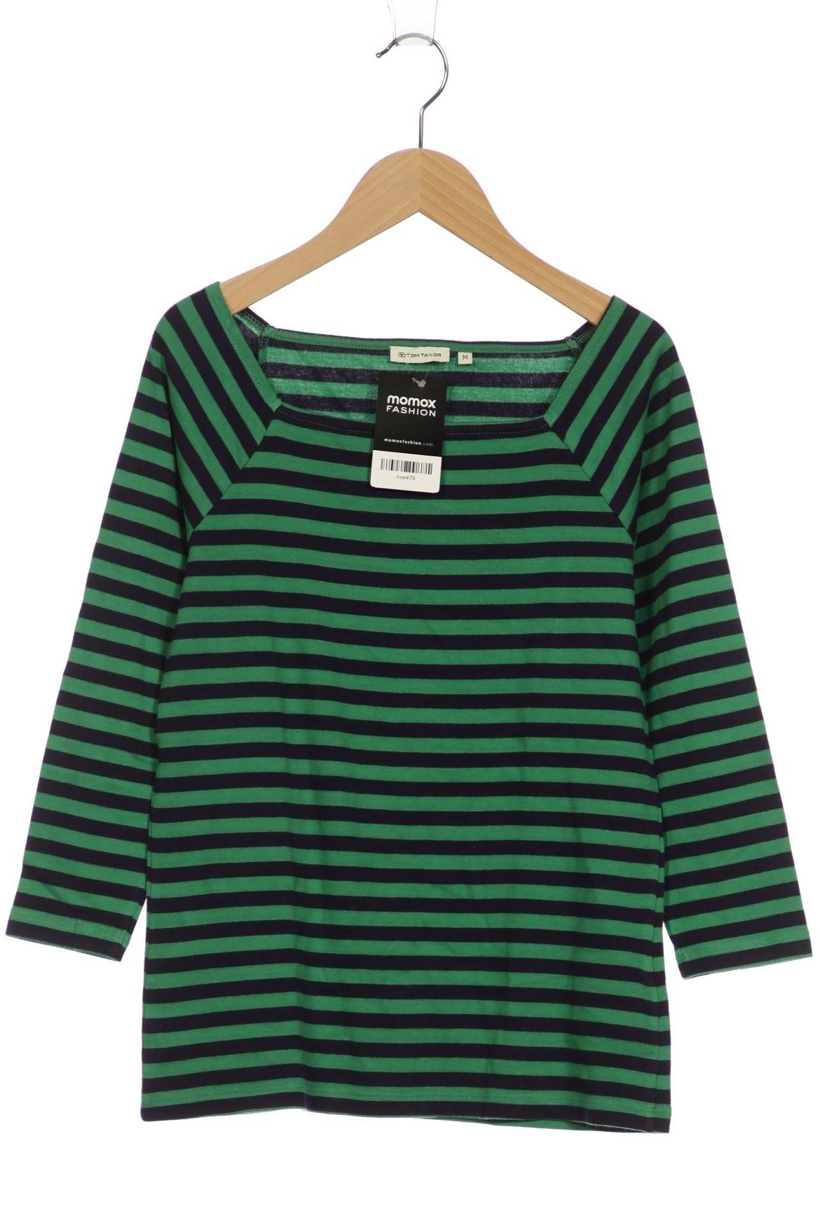 

Tom Tailor Damen Langarmshirt, grün, Gr. 38