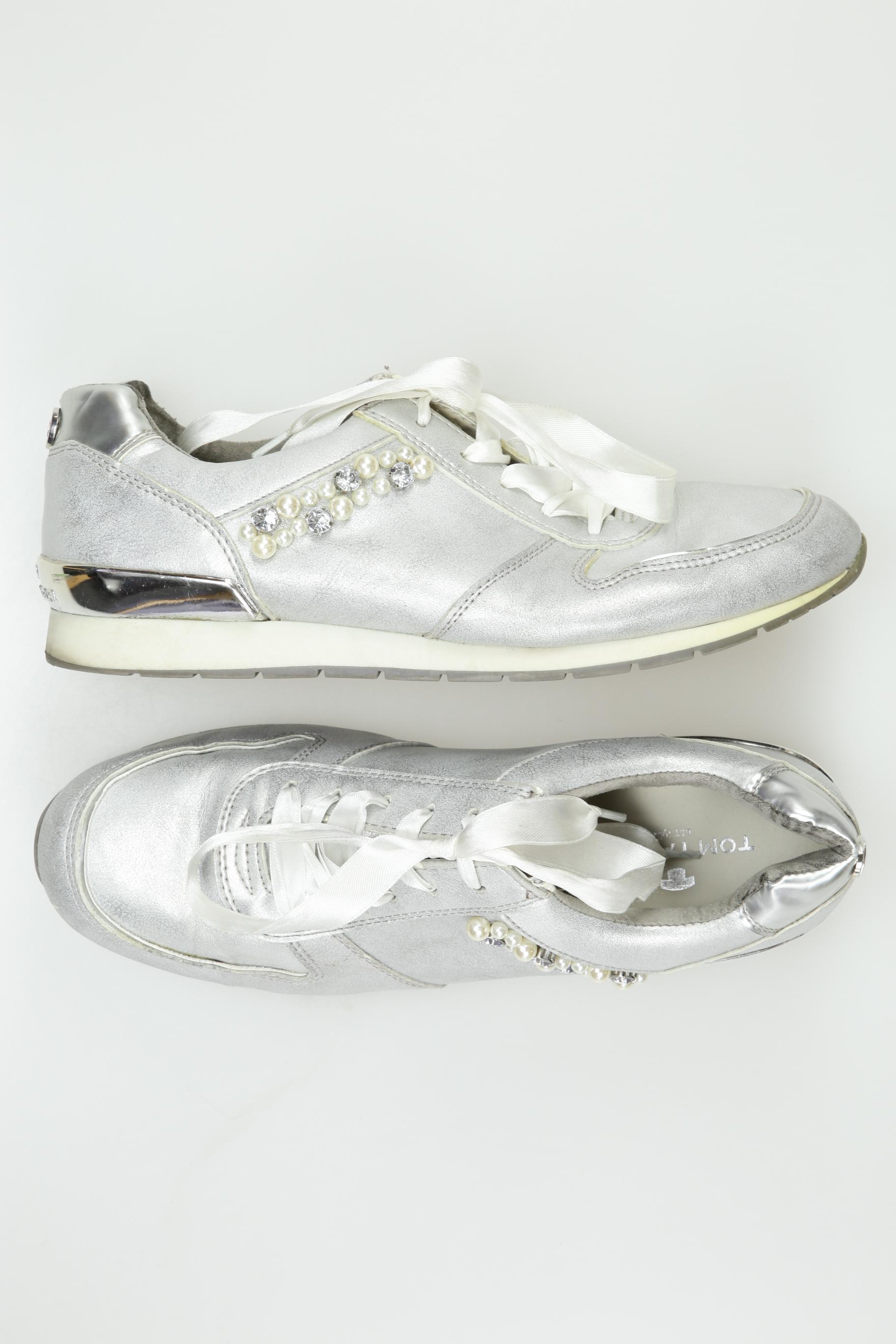

Tom Tailor Damen Sneakers, silber, Gr. 40