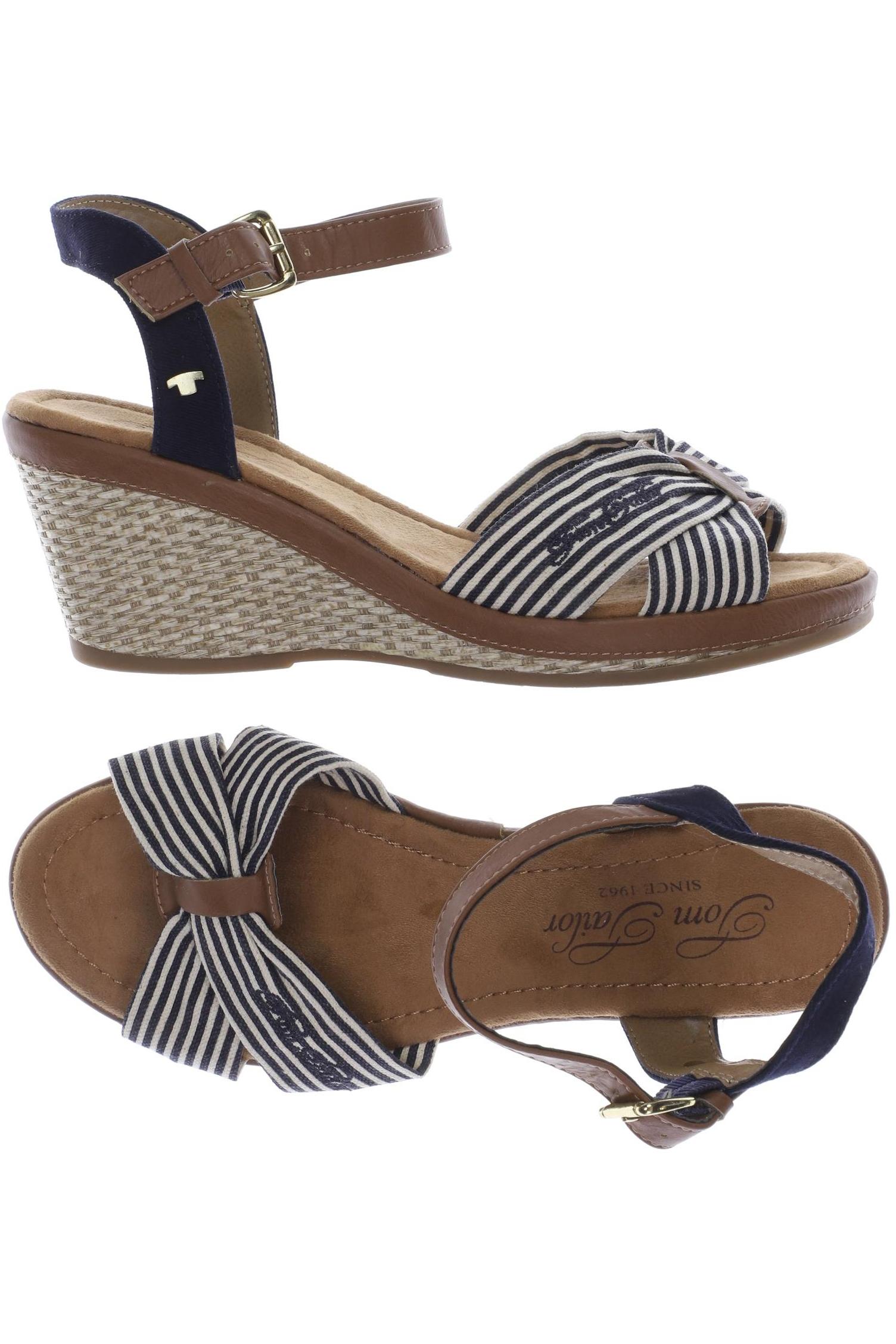 

Tom Tailor Damen Sandale, braun