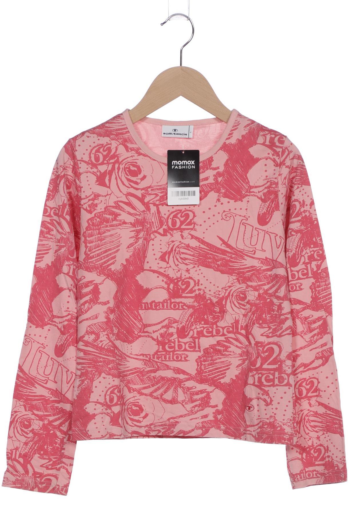 

Tom Tailor Damen Langarmshirt, pink, Gr. 42