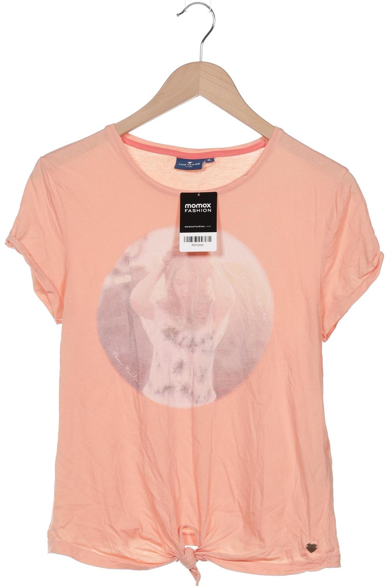 

Tom Tailor Damen T-Shirt, orange, Gr. 44