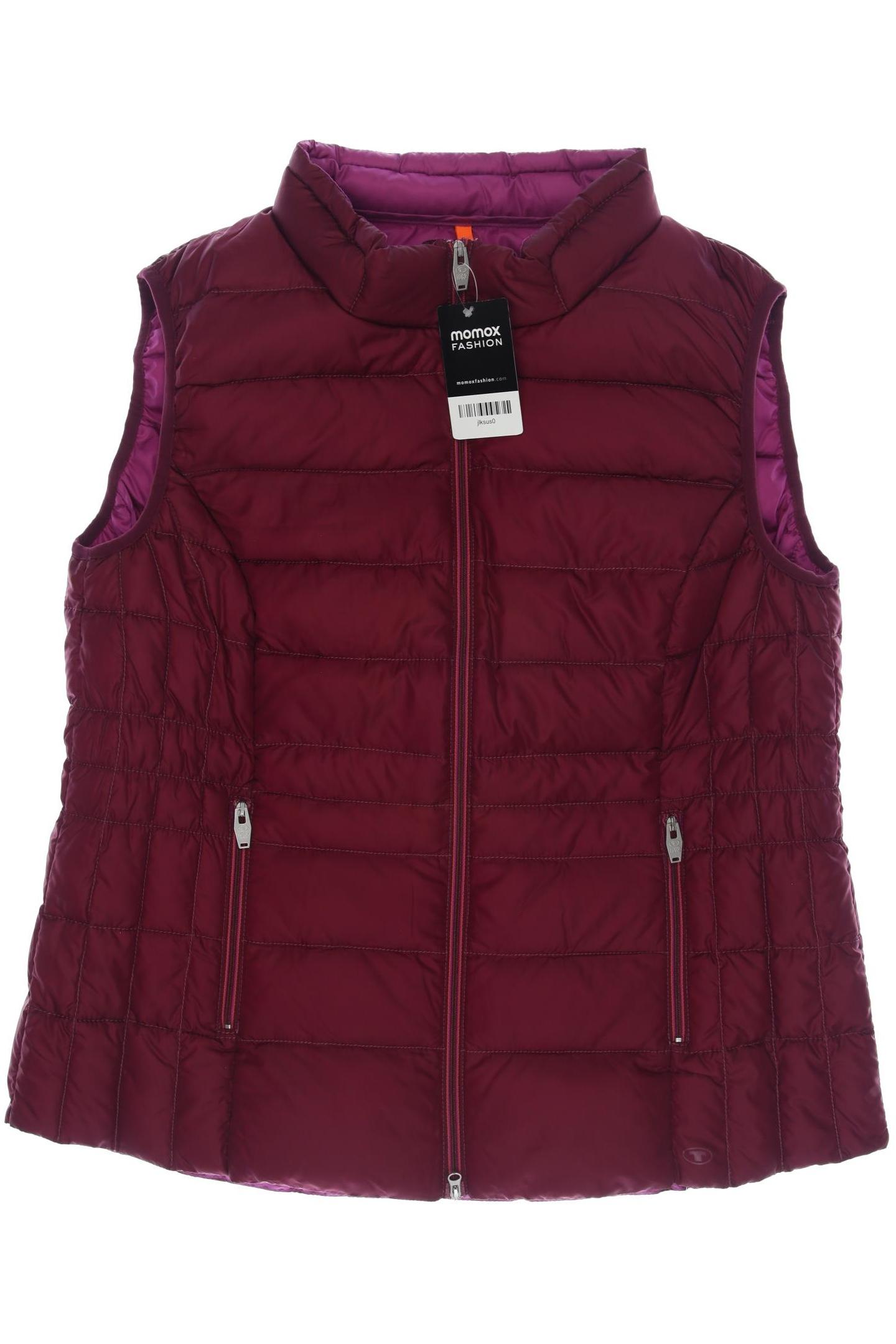 

Tom Tailor Damen Weste, bordeaux, Gr. 46