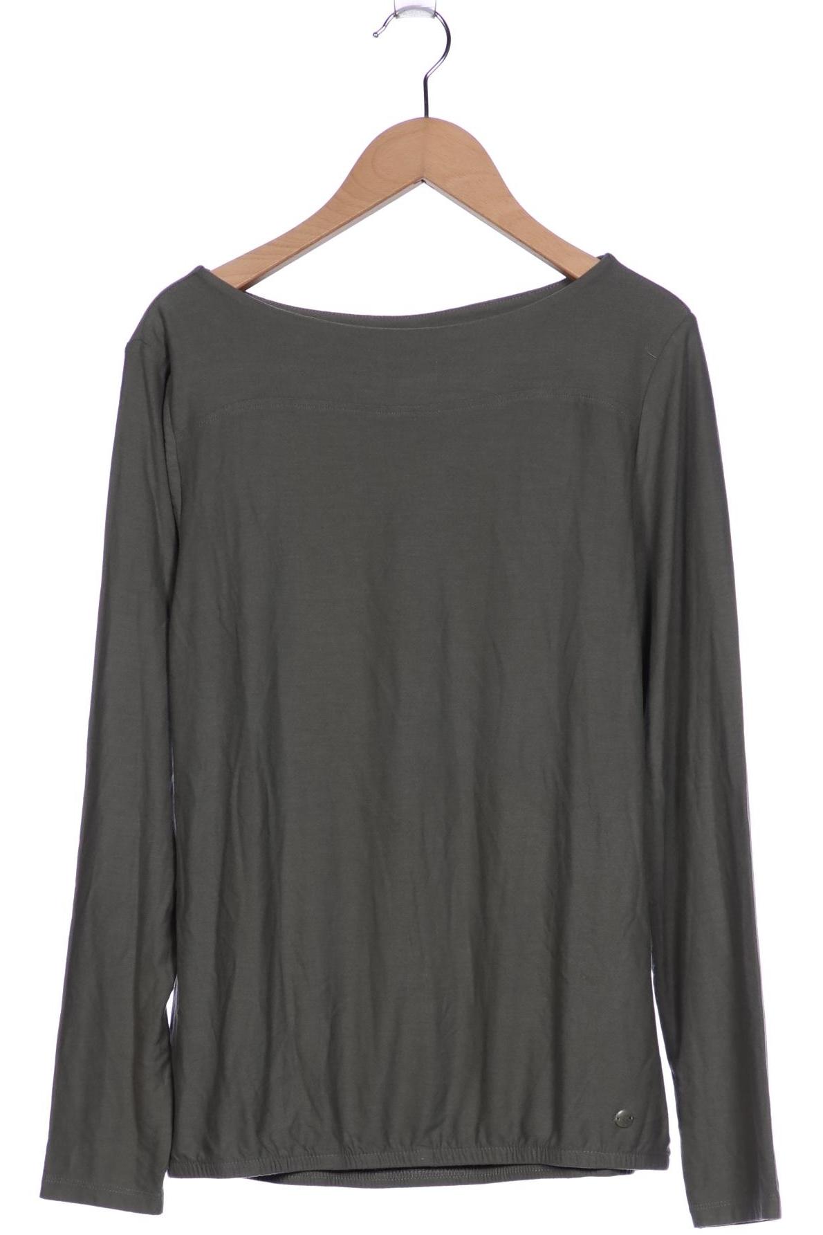 

Tom Tailor Damen Langarmshirt, grün, Gr. 34
