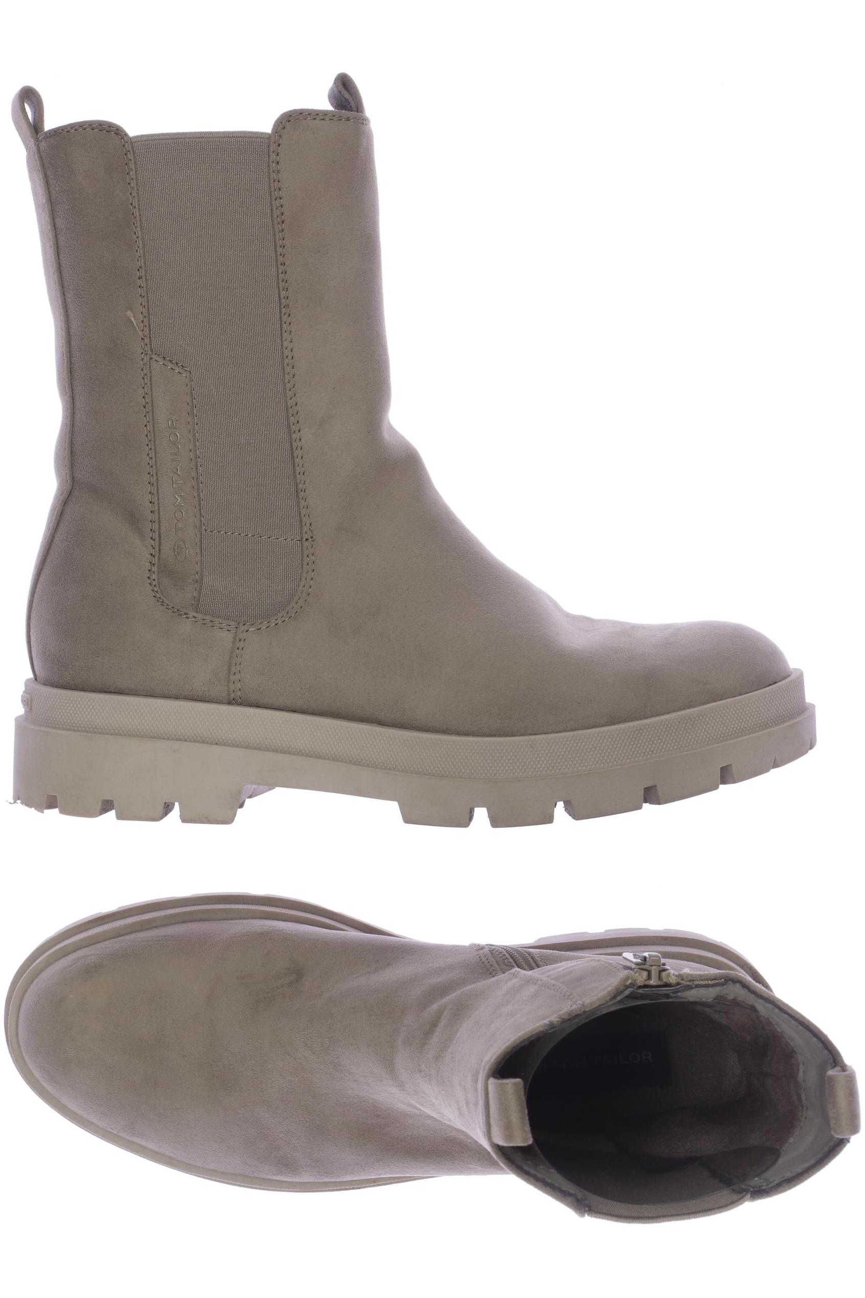 

Tom Tailor Damen Stiefel, beige, Gr. 39