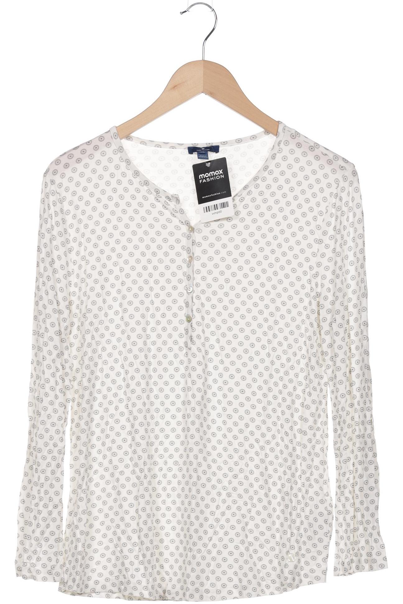 

Tom Tailor Damen Langarmshirt, weiß, Gr. 44