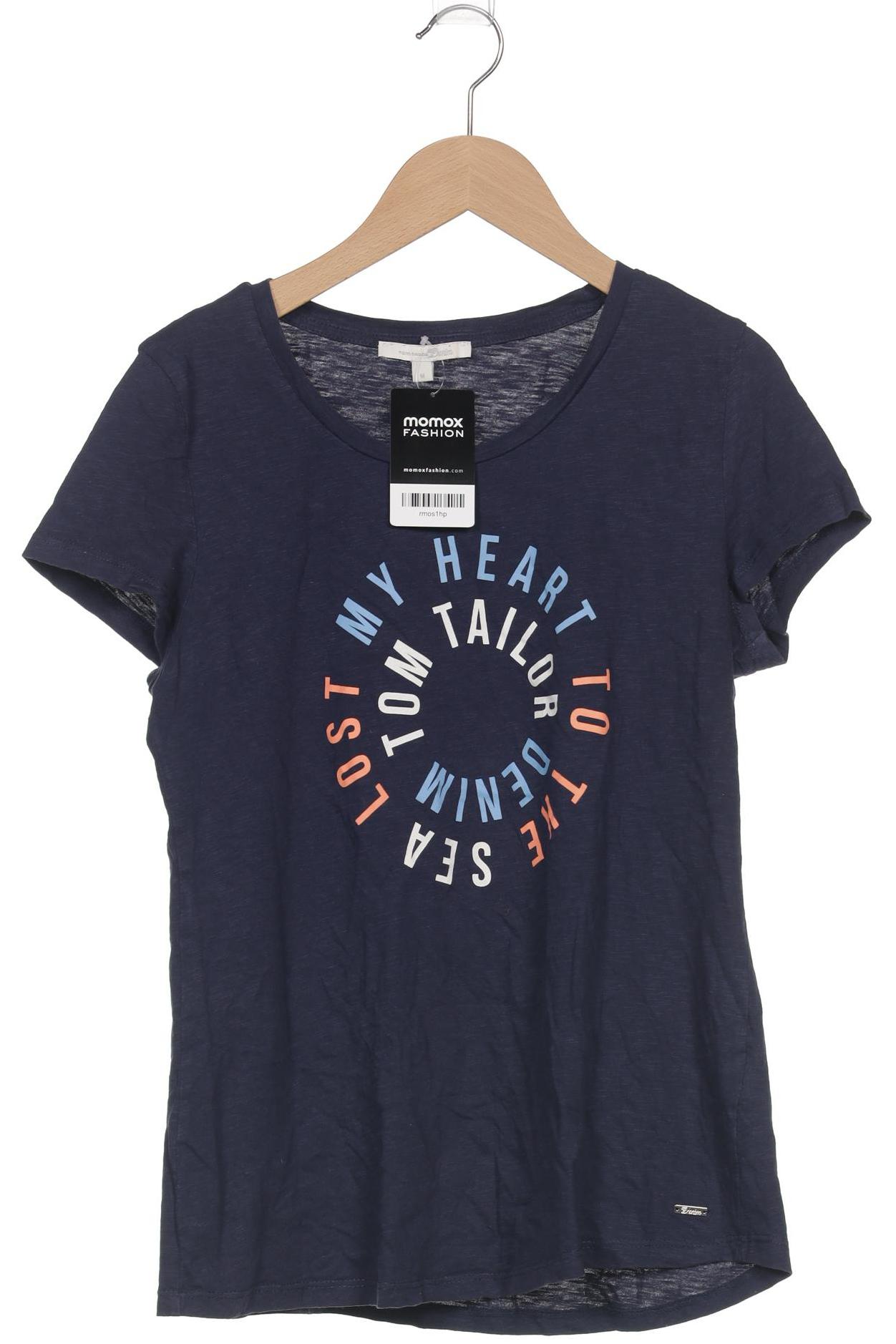 

Tom Tailor Damen T-Shirt, marineblau, Gr. 38