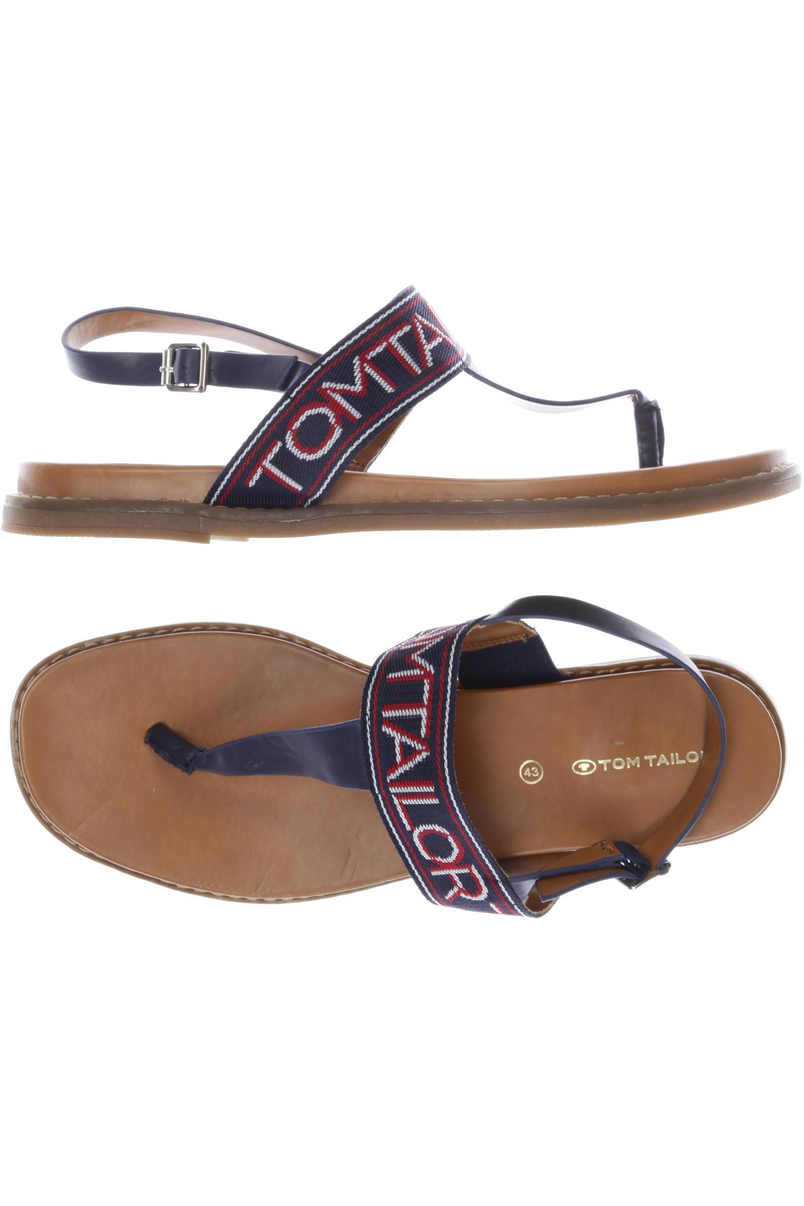 

Tom Tailor Damen Sandale, marineblau, Gr. 43