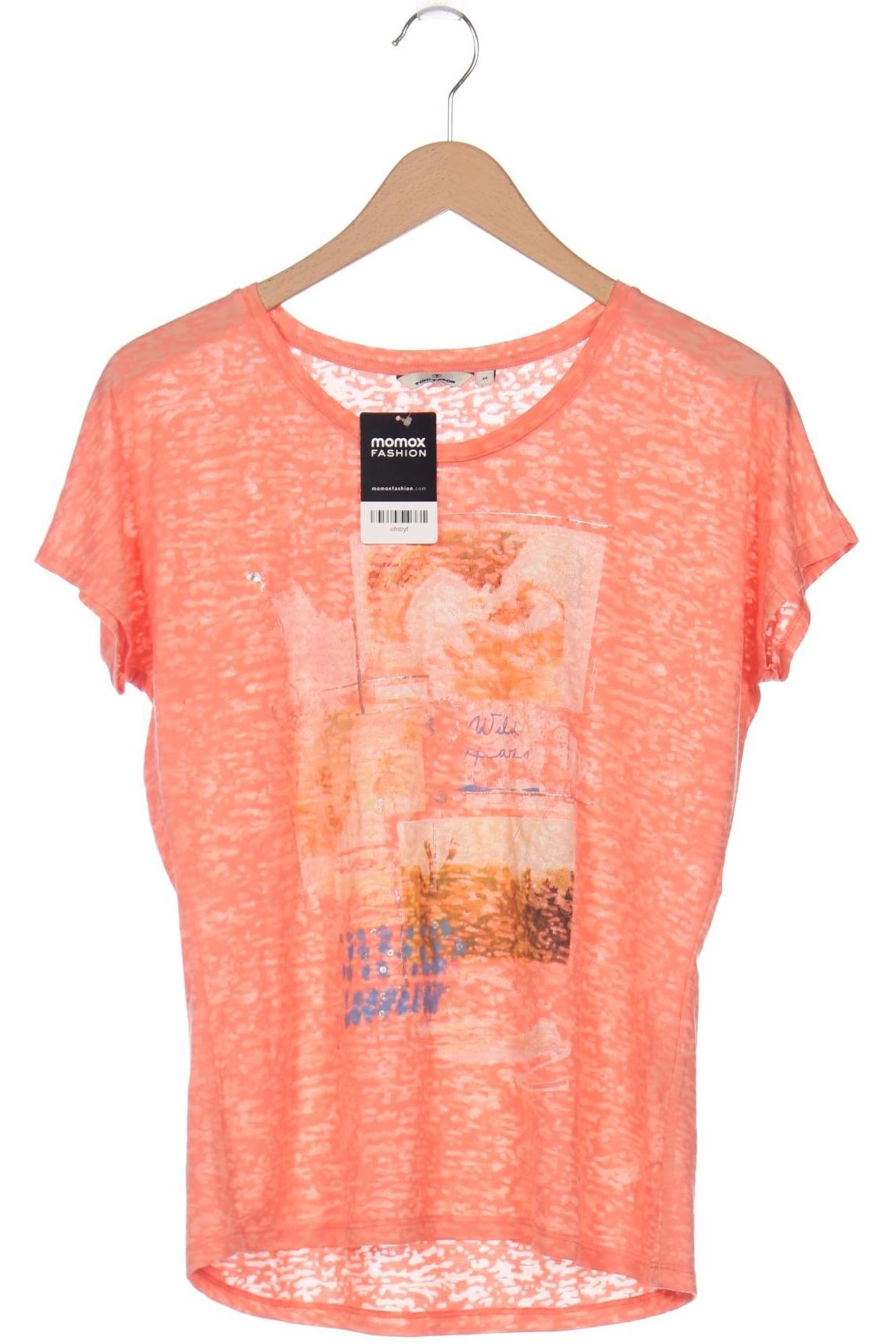 

Tom Tailor Damen T-Shirt, orange, Gr. 38