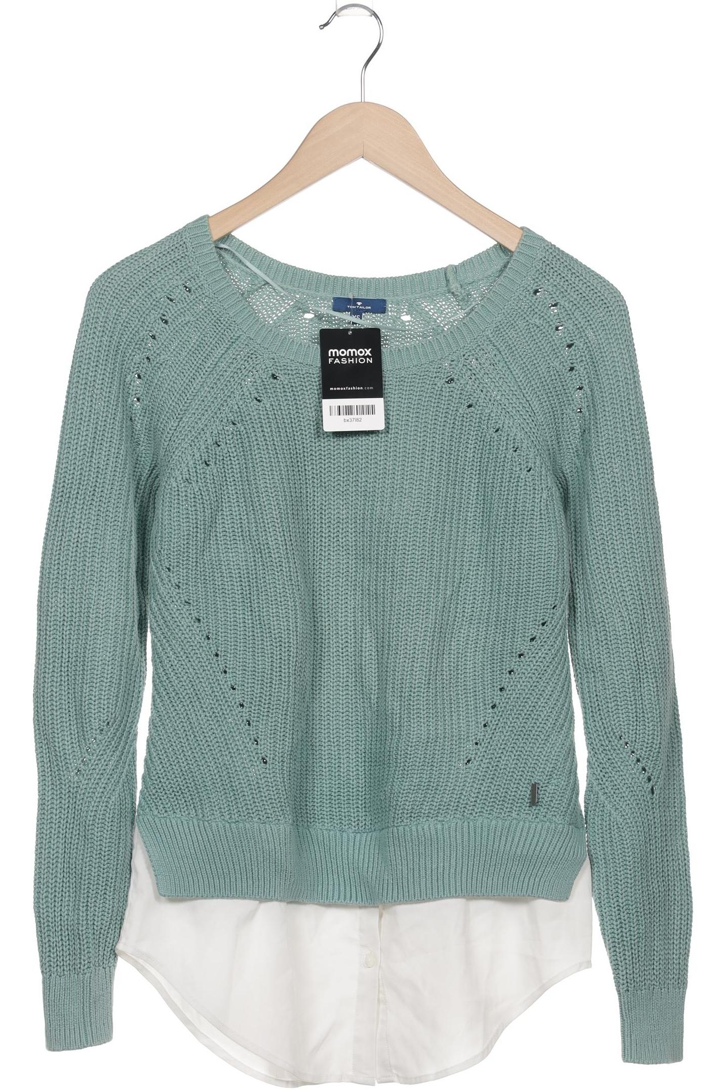 

Tom Tailor Damen Pullover, türkis, Gr. 34