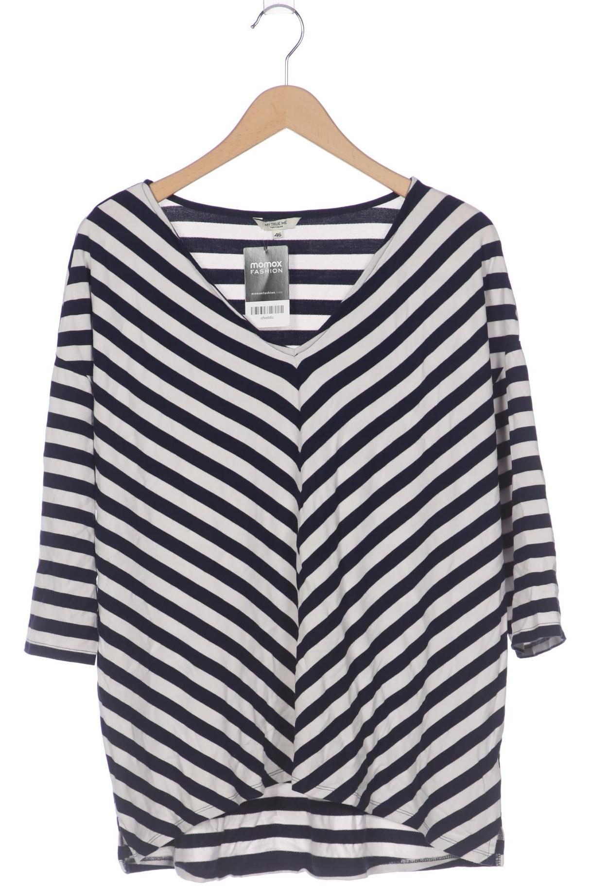 

Tom Tailor Damen Langarmshirt, marineblau, Gr. 46