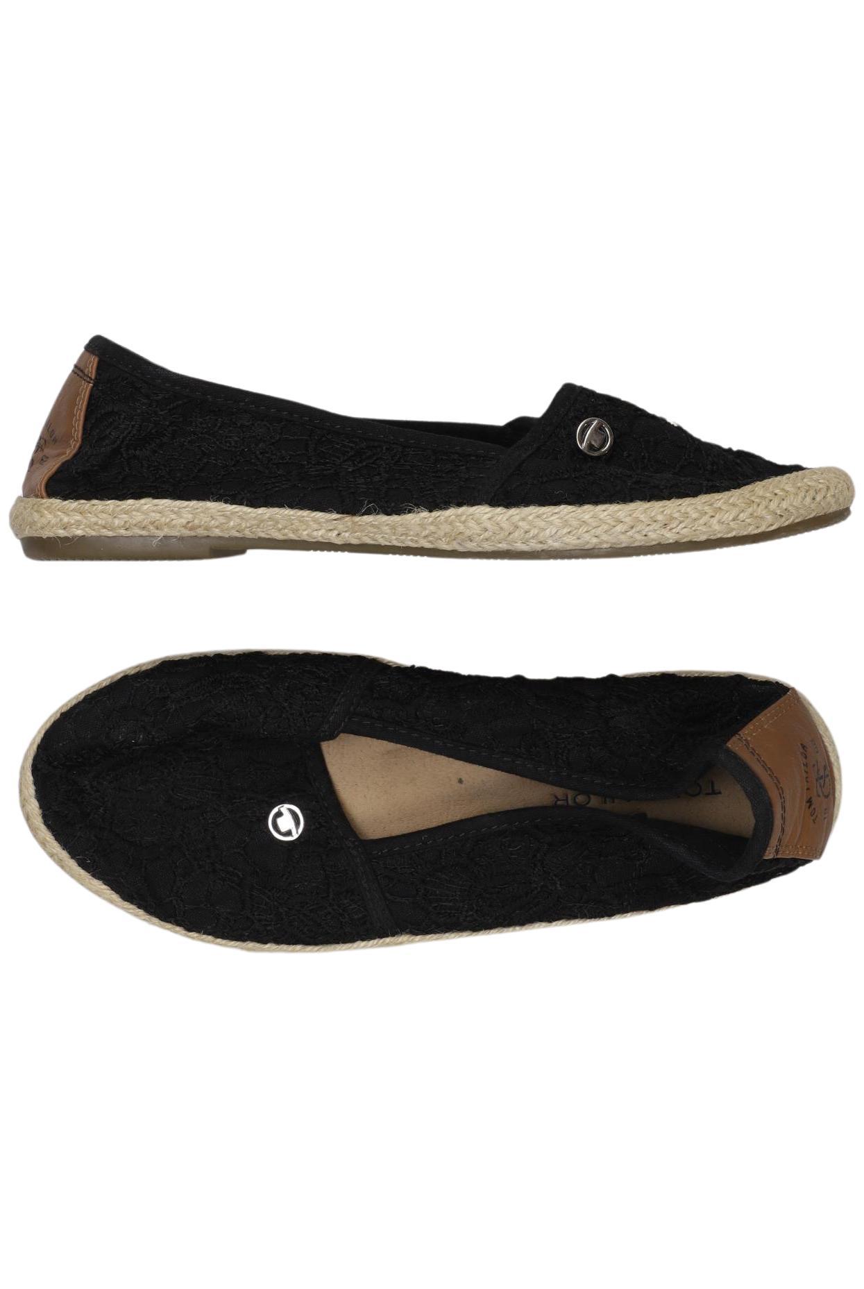 

Tom Tailor Damen Halbschuh, schwarz, Gr. 38