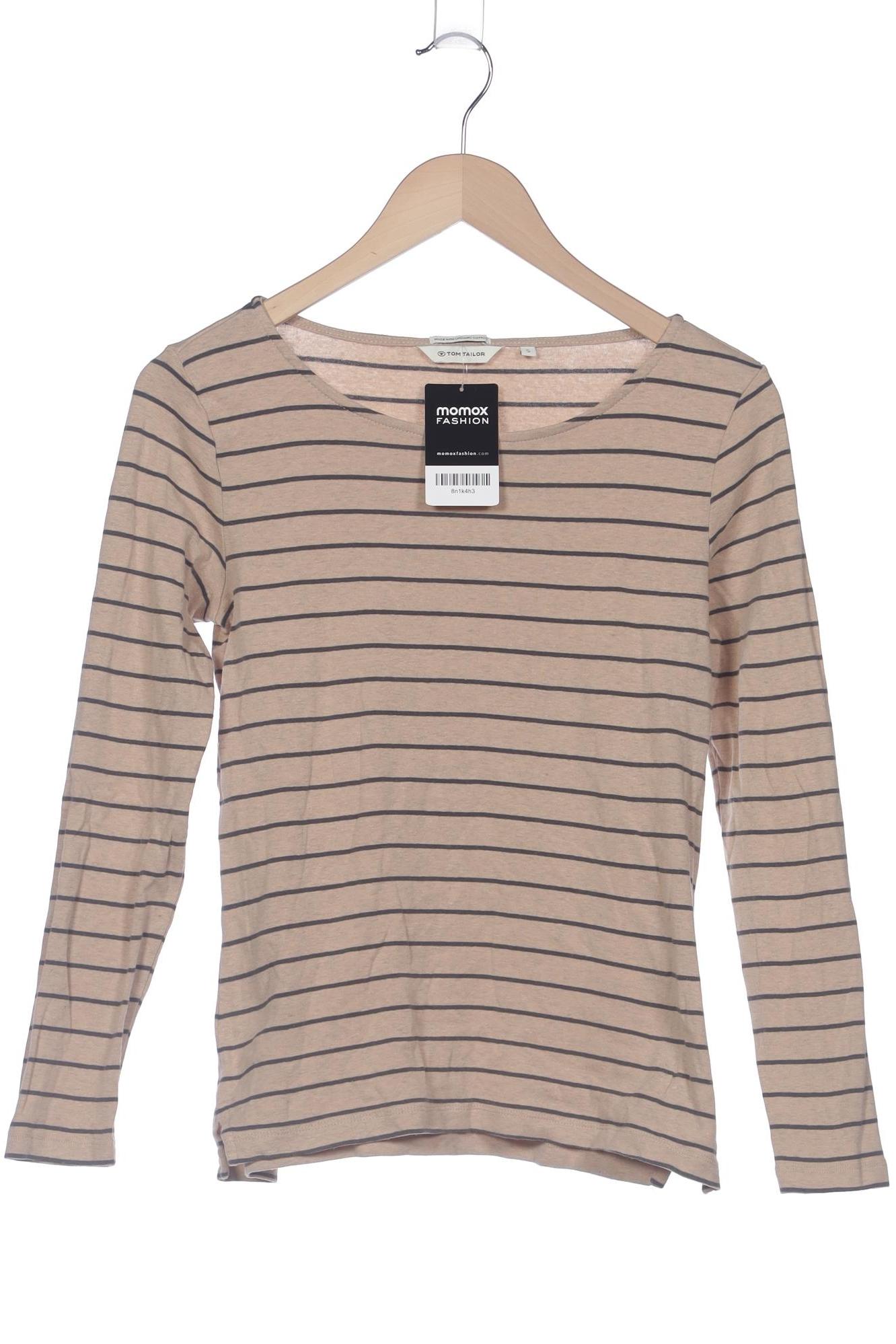 

Tom Tailor Damen Langarmshirt, beige, Gr. 36