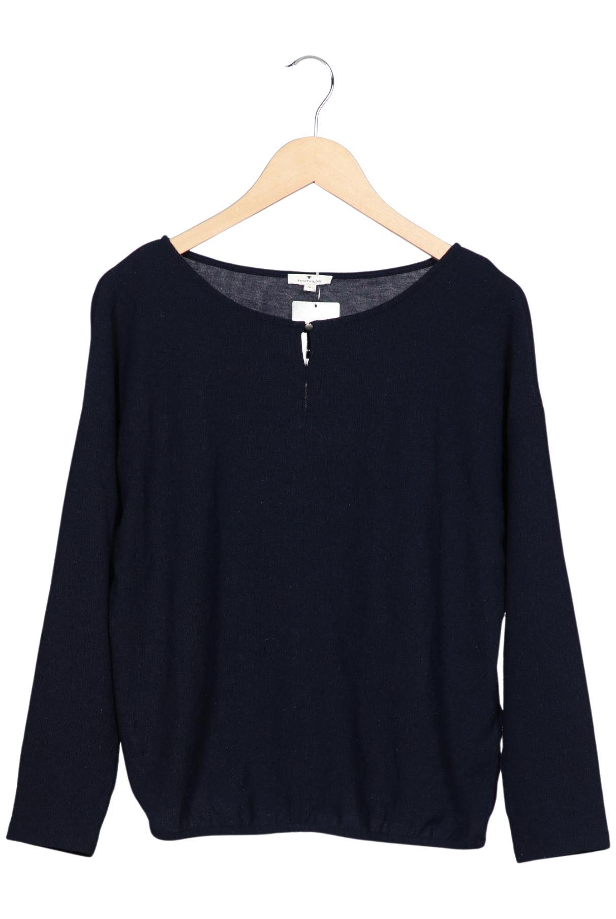

Tom Tailor Damen Langarmshirt, marineblau, Gr. 36