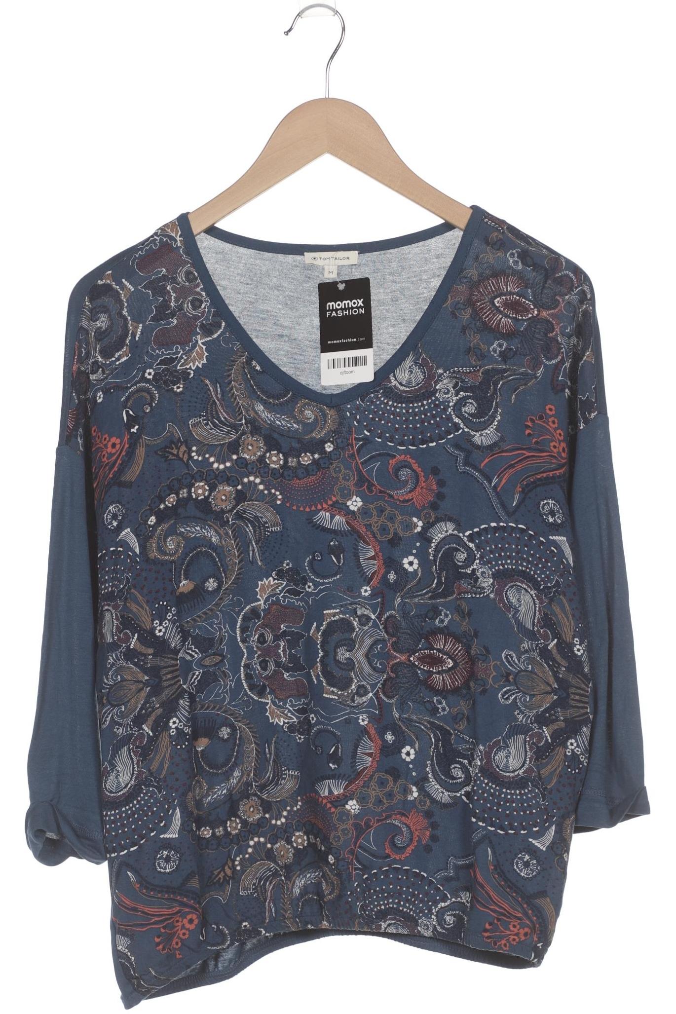 

Tom Tailor Damen Langarmshirt, marineblau, Gr. 38