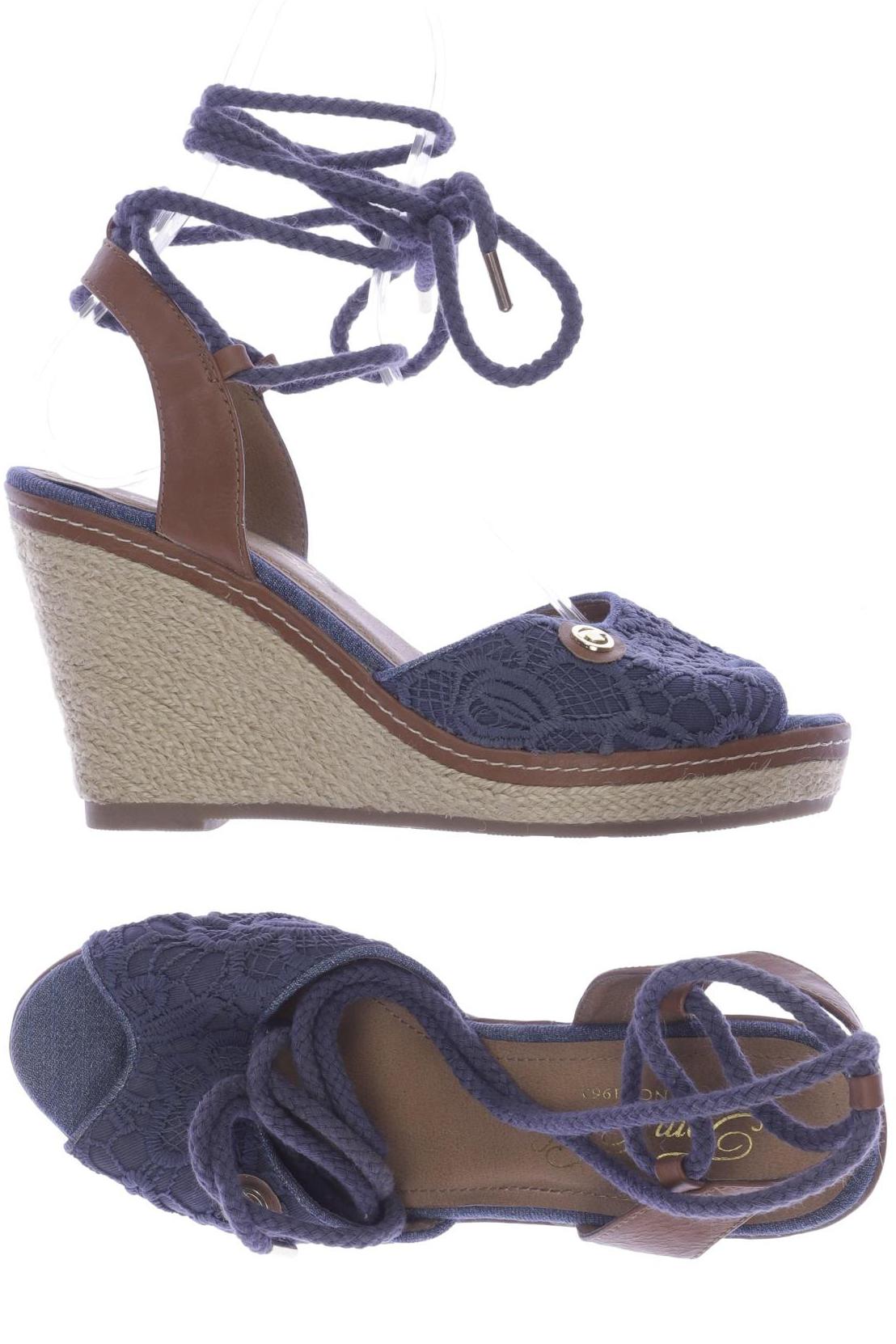 

Tom Tailor Damen Sandale, blau, Gr. 39