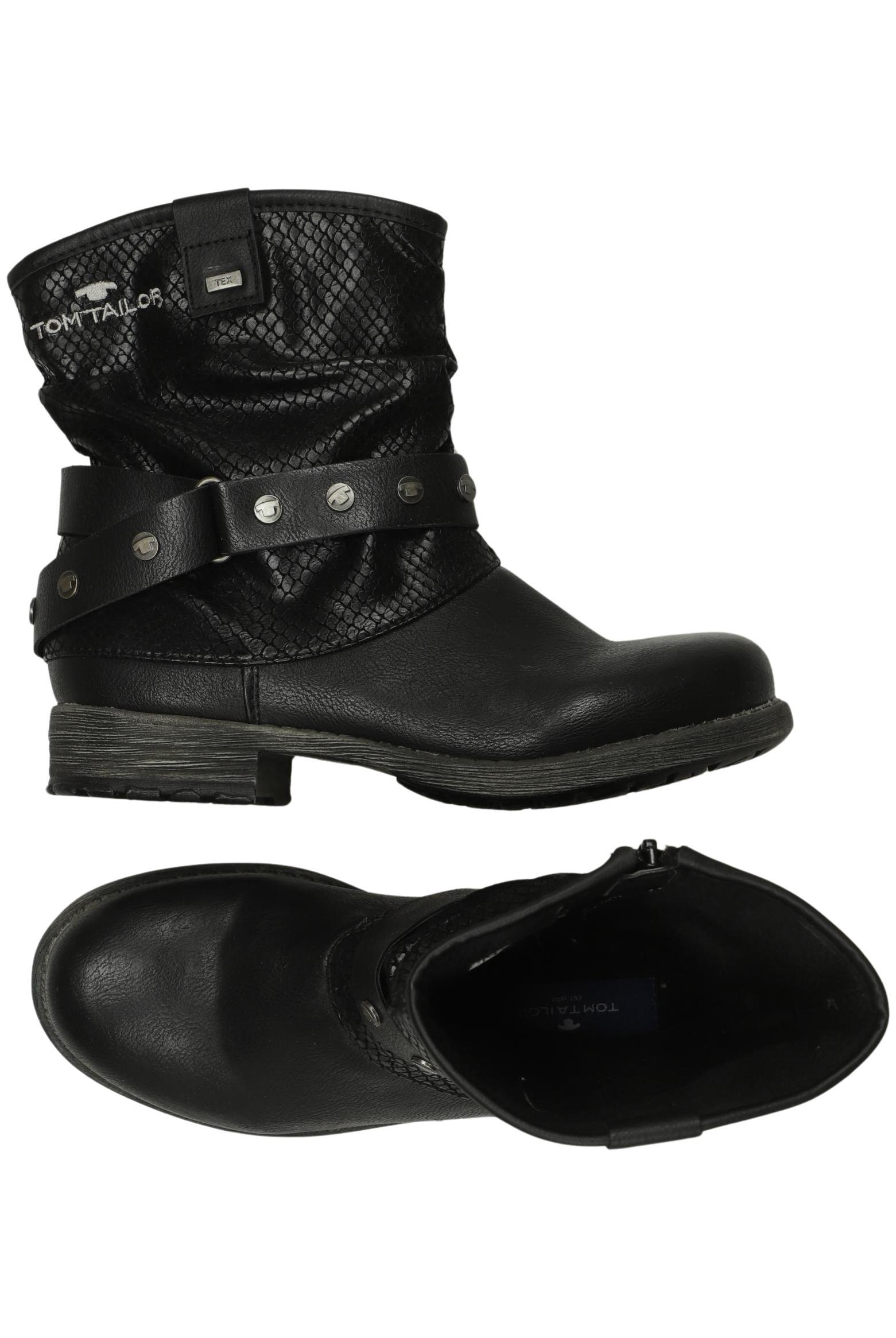 

Tom Tailor Damen Stiefelette, schwarz, Gr. 34