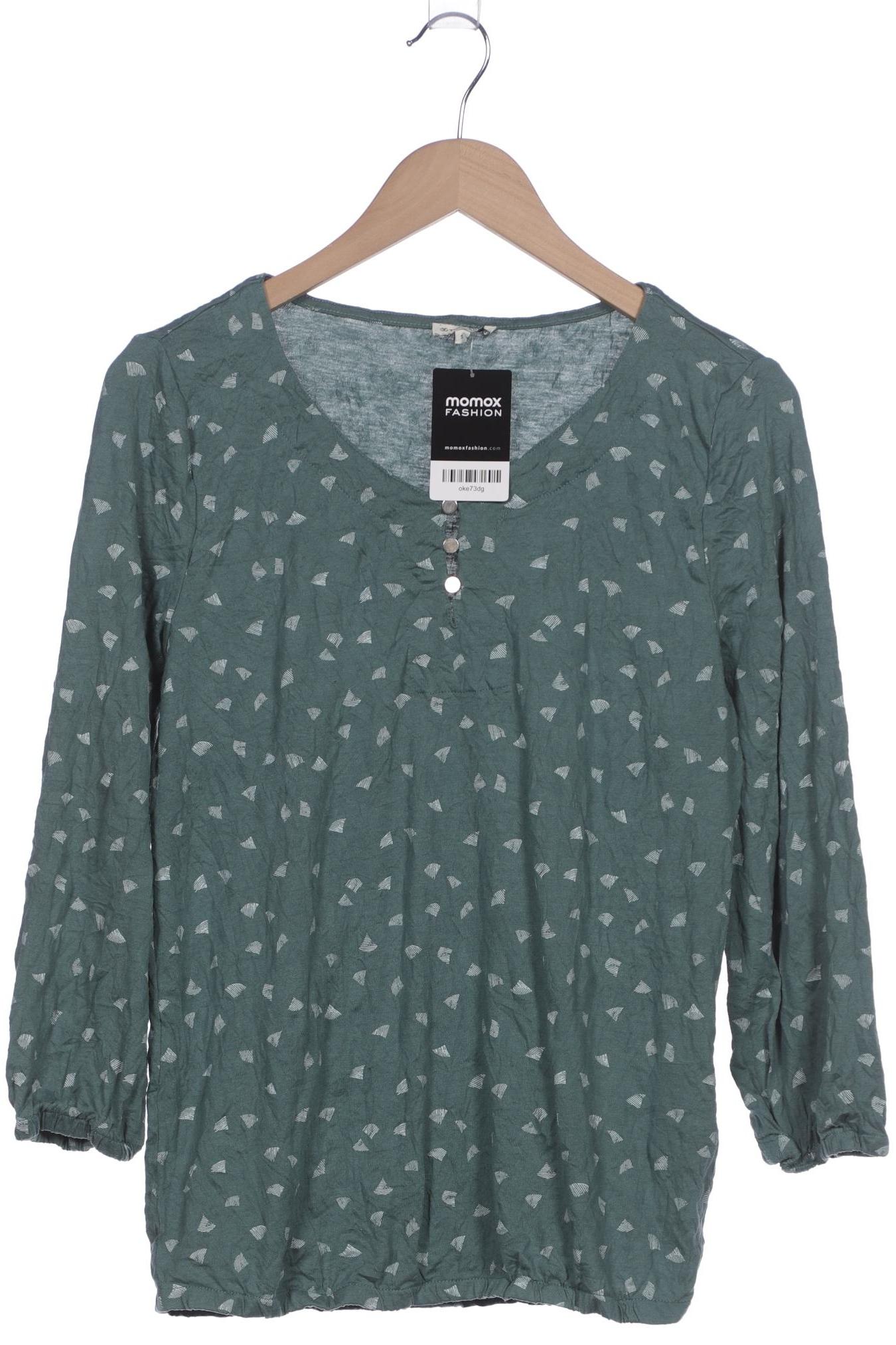 

Tom Tailor Damen Langarmshirt, grün, Gr. 36