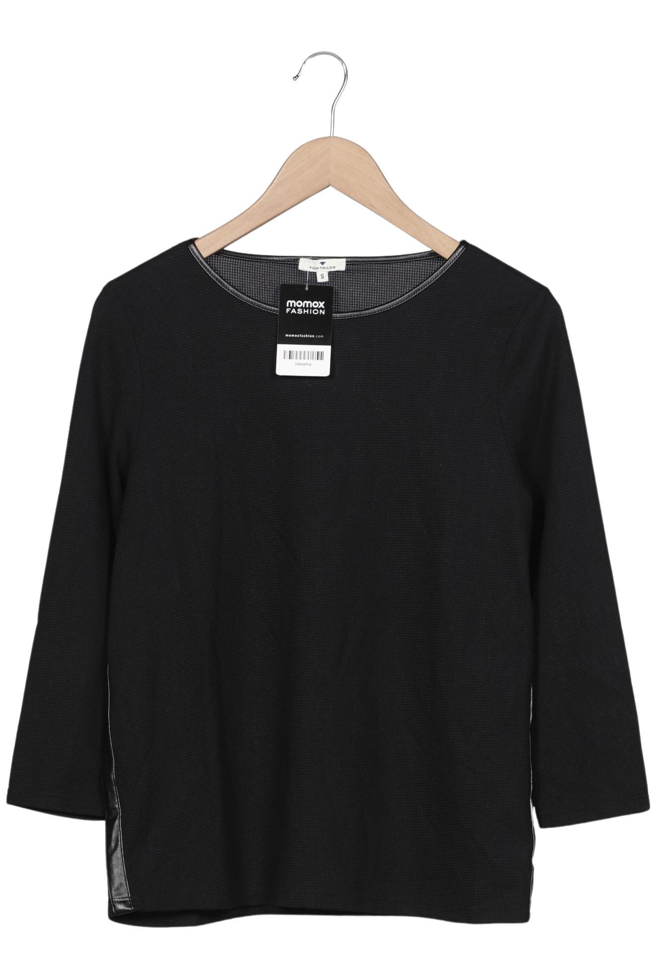 

Tom Tailor Damen Langarmshirt, schwarz, Gr. 36