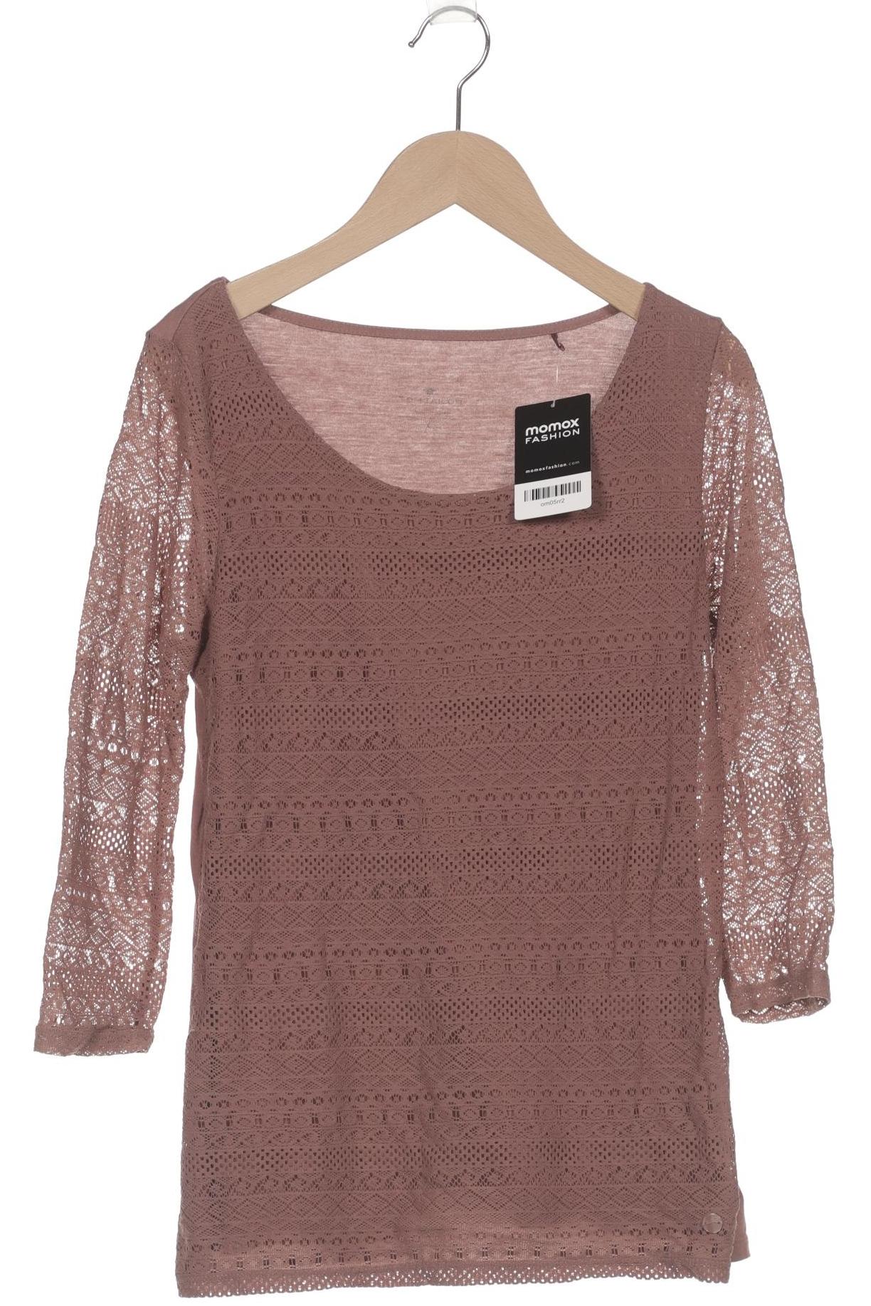 

Tom Tailor Damen Langarmshirt, braun, Gr. 34