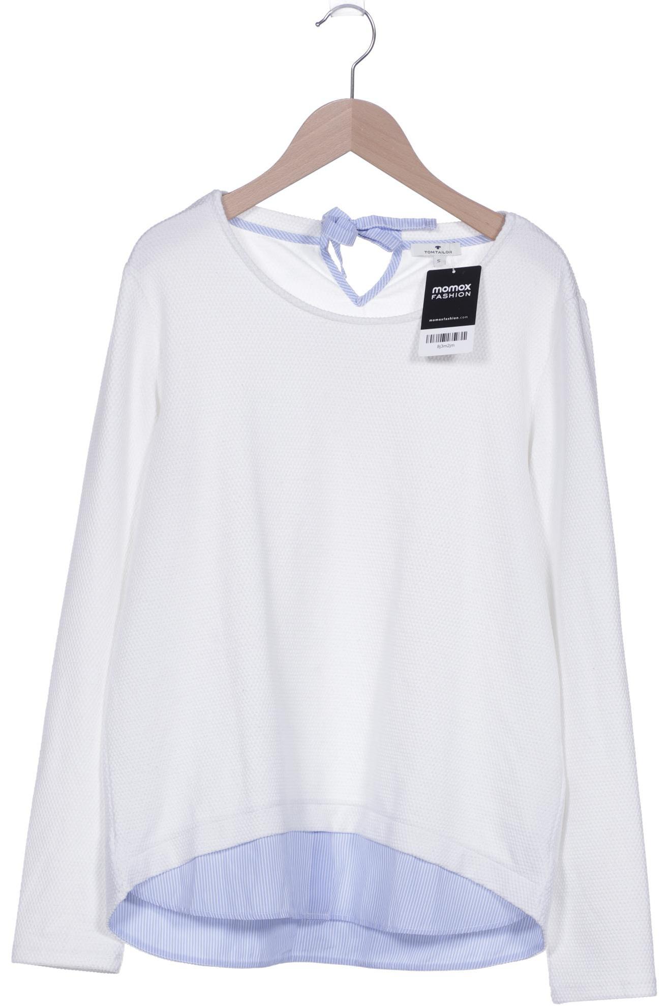 

Tom Tailor Damen Sweatshirt, weiß, Gr. 36