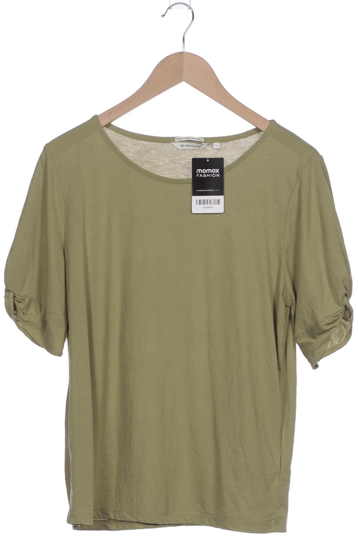 

Tom Tailor Damen T-Shirt, grün, Gr. 42