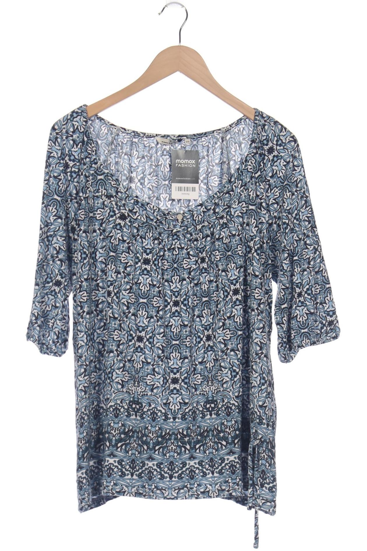 

Tom Tailor Damen T-Shirt, blau, Gr. 46