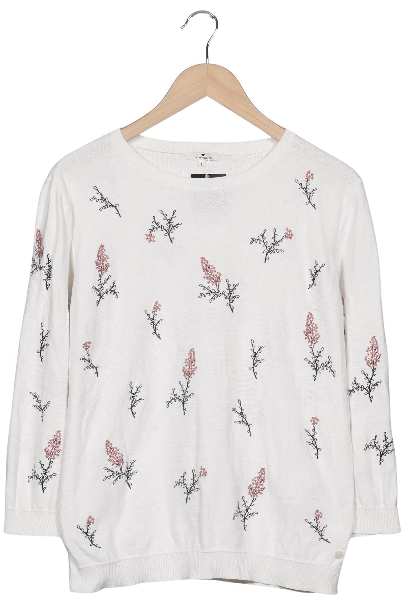 

Tom Tailor Damen Pullover, weiß, Gr. 42