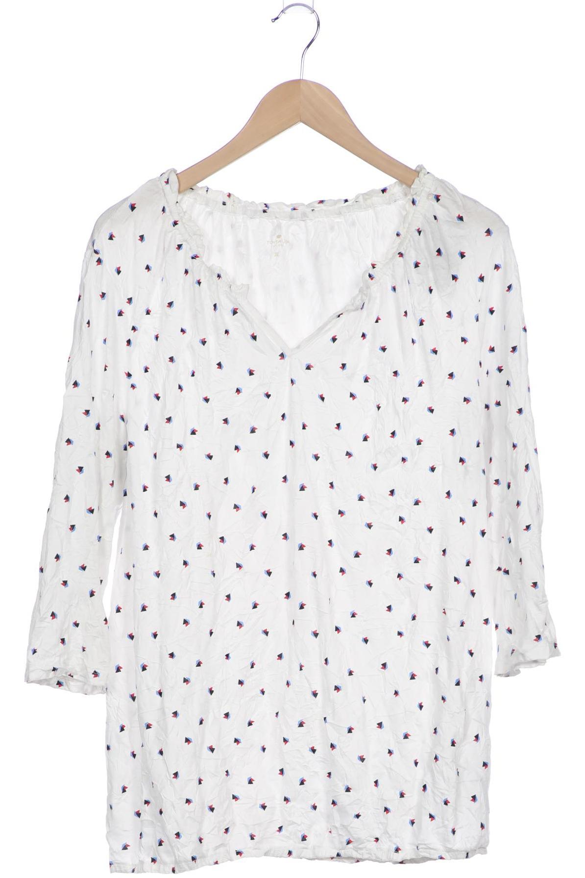 

Tom Tailor Damen Langarmshirt, weiß, Gr. 48