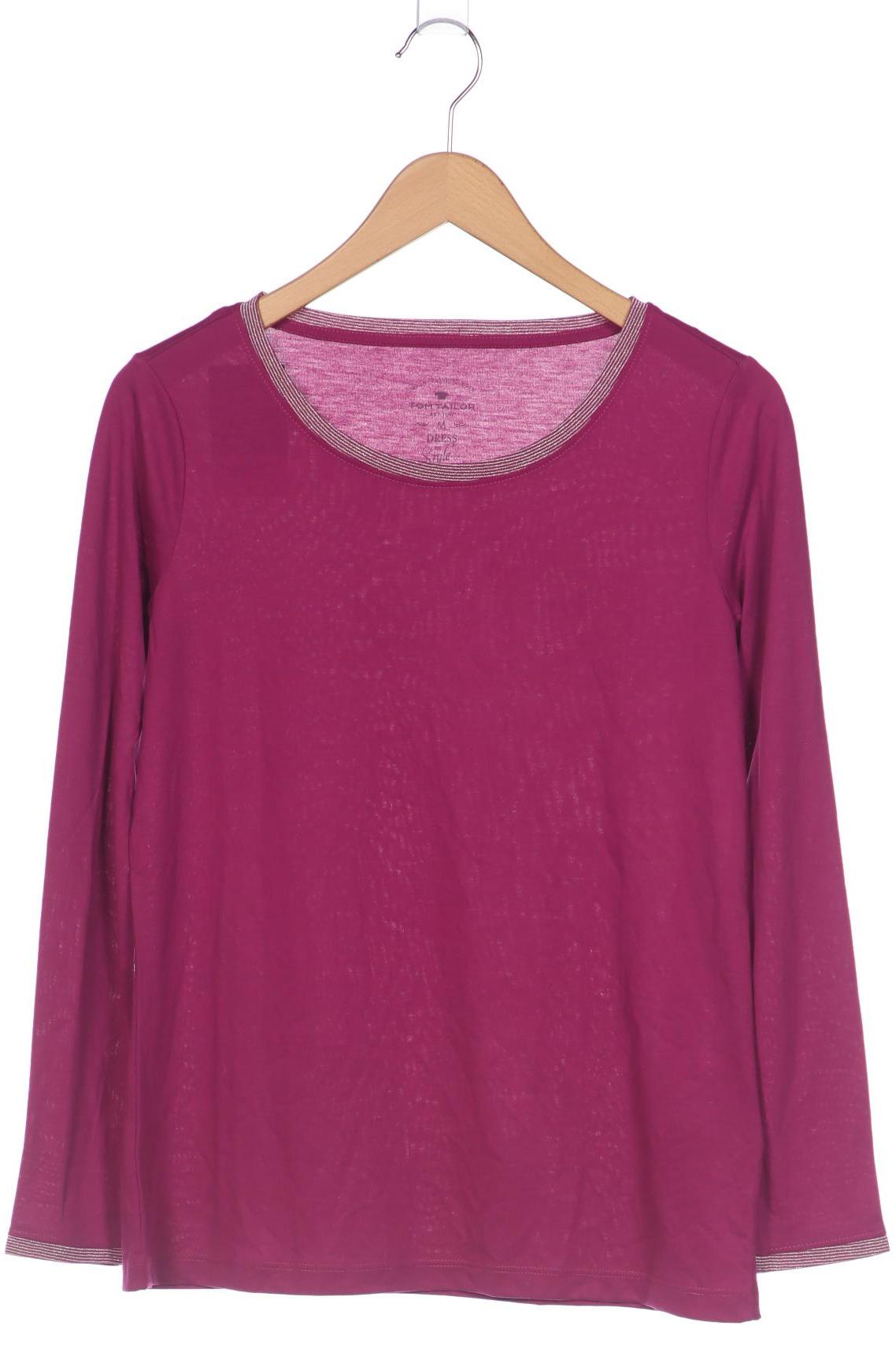 

Tom Tailor Damen Langarmshirt, pink, Gr. 38