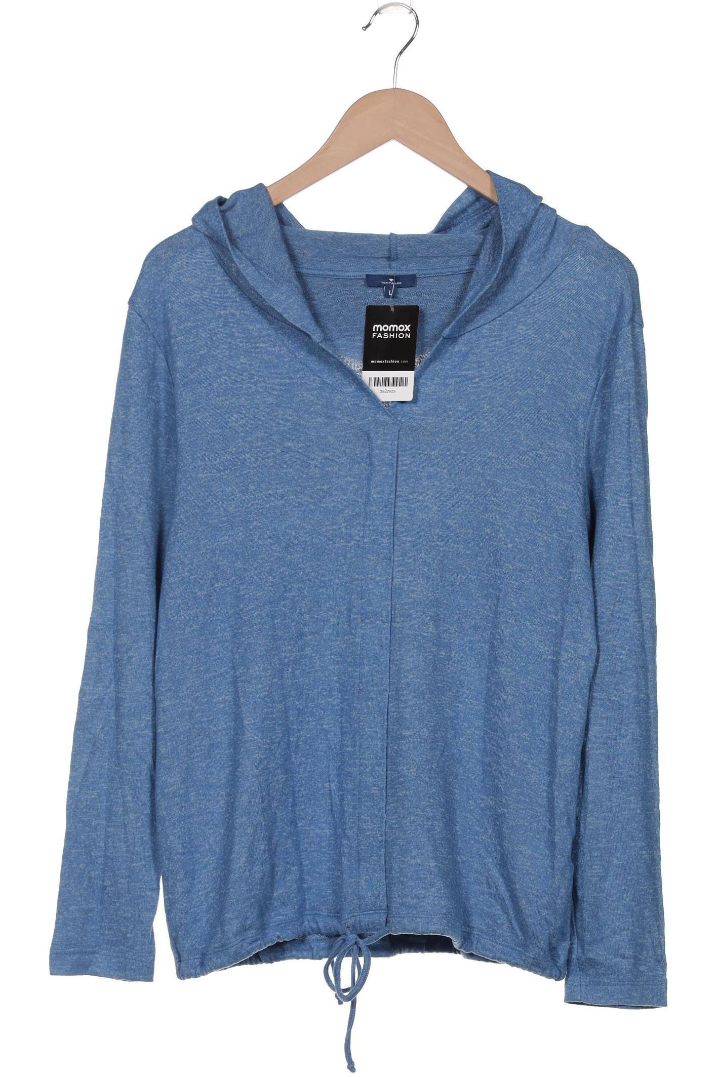 

Tom Tailor Damen Kapuzenpullover, blau, Gr. 42