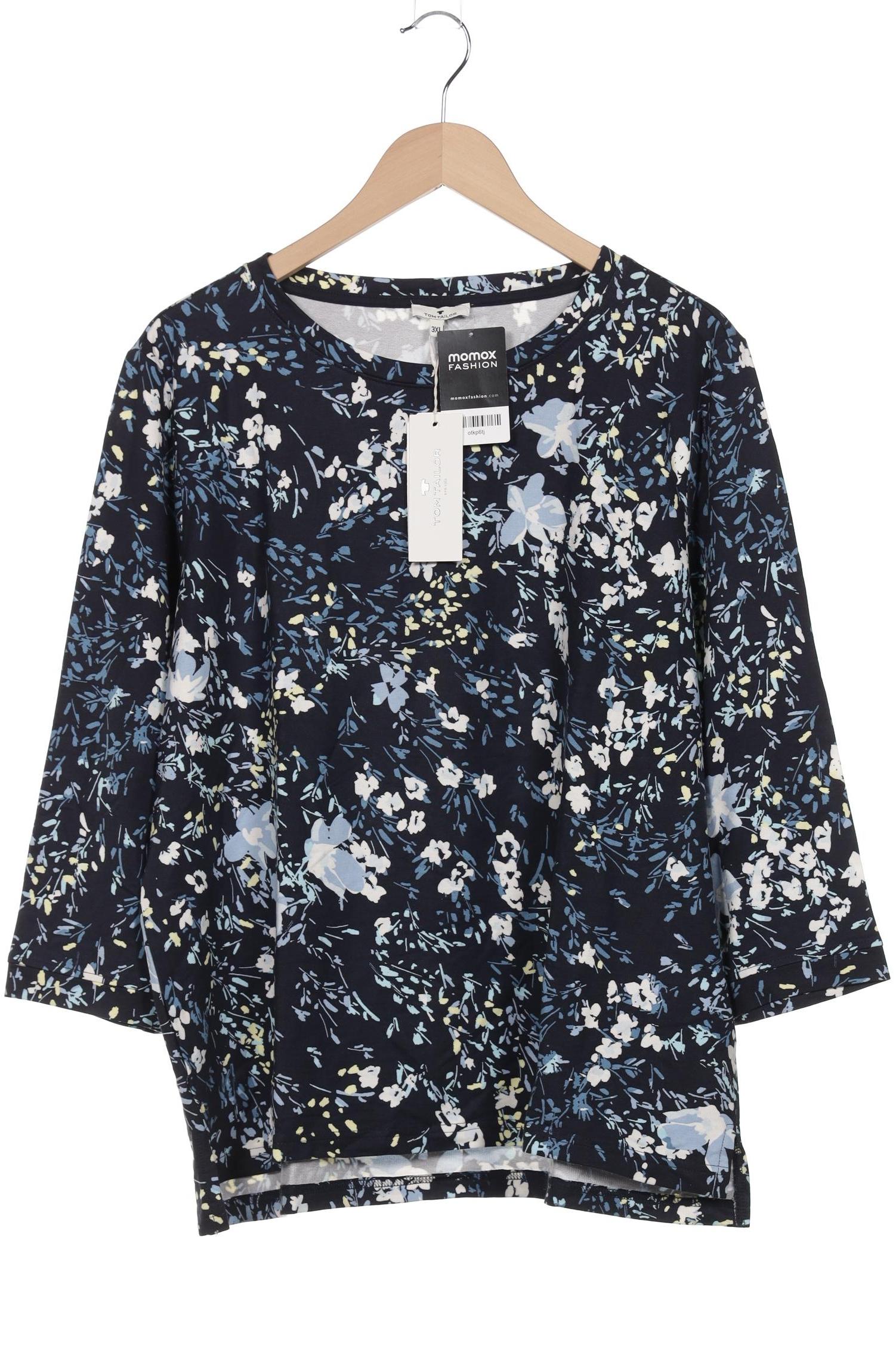

Tom Tailor Damen Langarmshirt, marineblau, Gr. 48