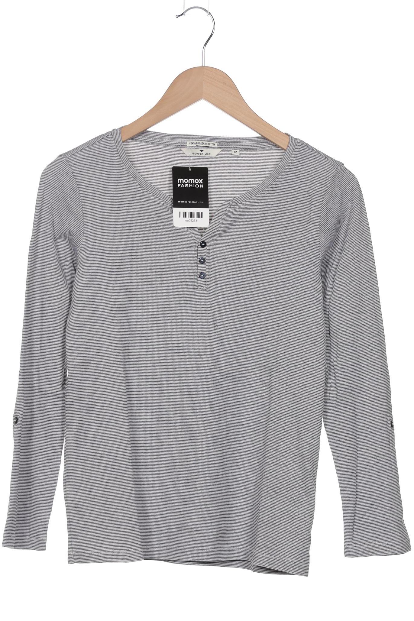 

Tom Tailor Damen Langarmshirt, weiß, Gr. 38