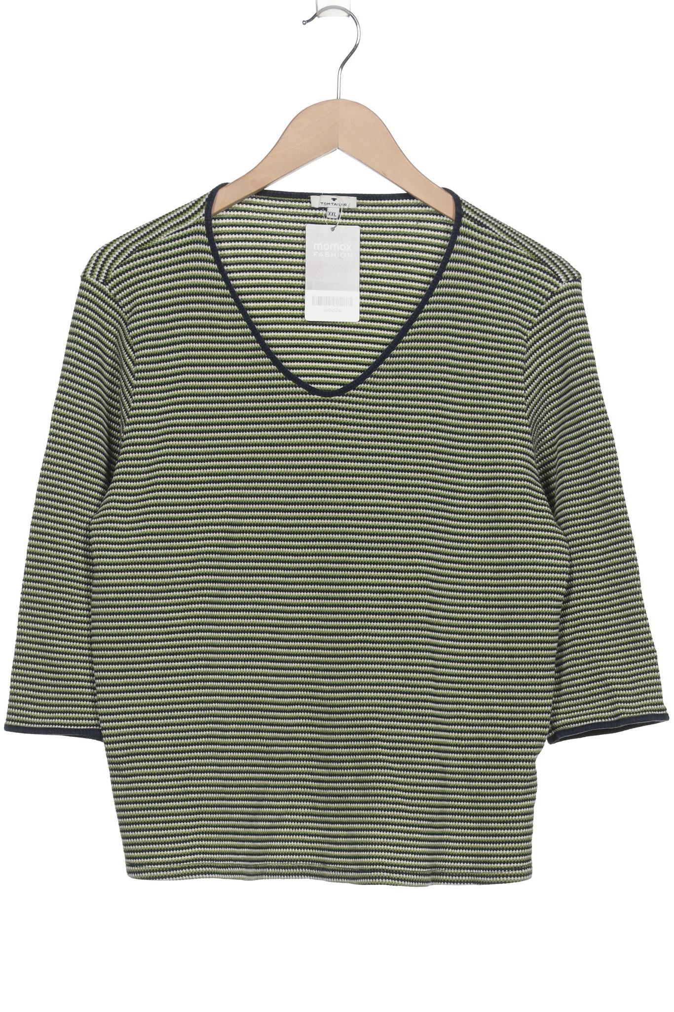 

Tom Tailor Damen Langarmshirt, grün, Gr. 46
