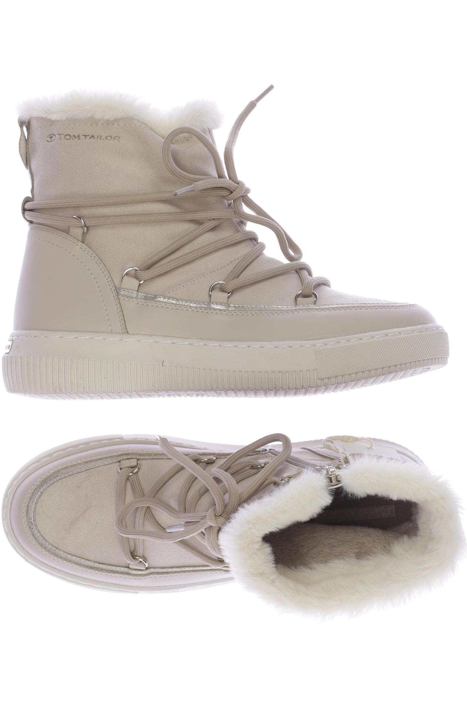 

Tom Tailor Damen Stiefelette, beige, Gr. 39