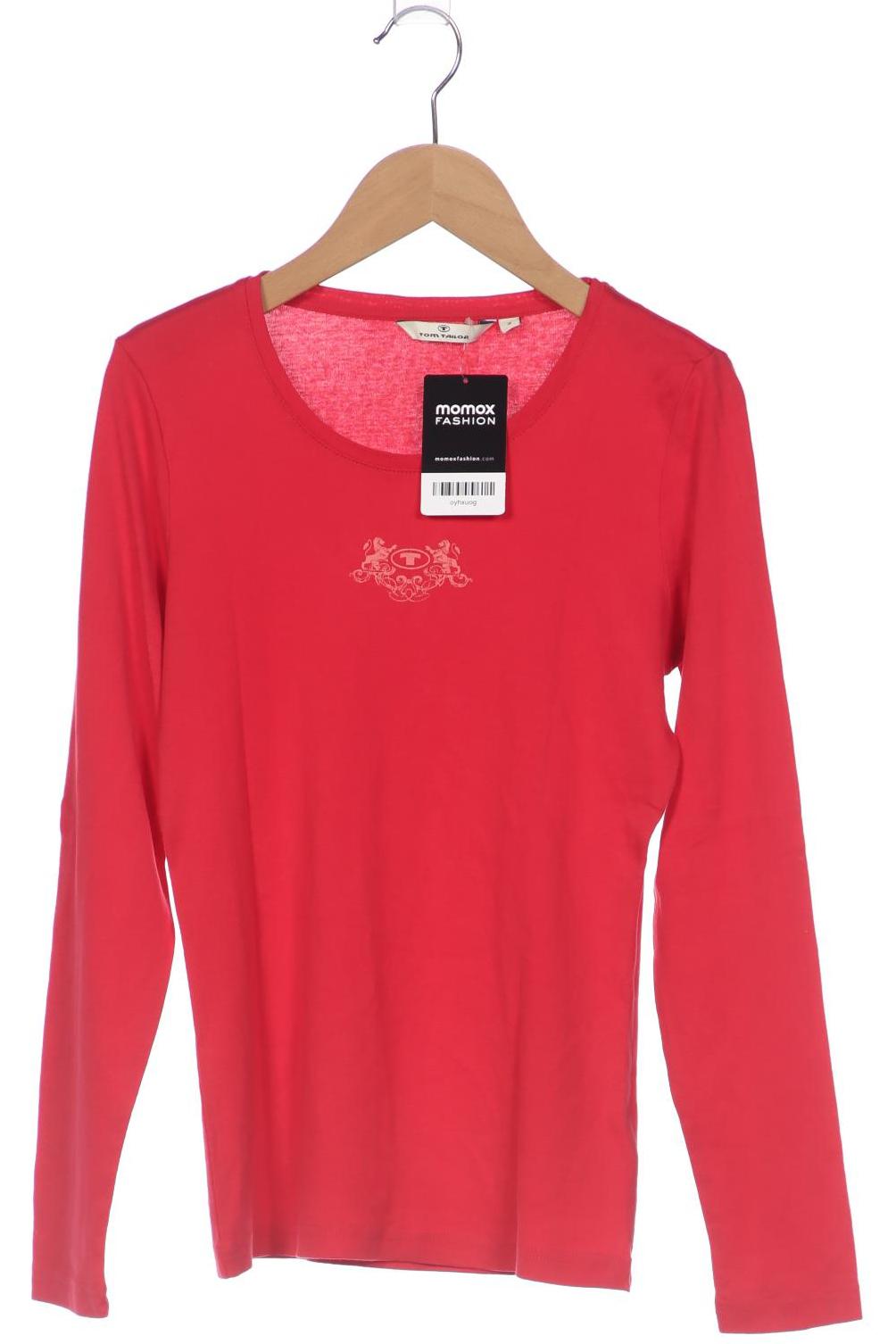 

Tom Tailor Damen Langarmshirt, rot, Gr. 36