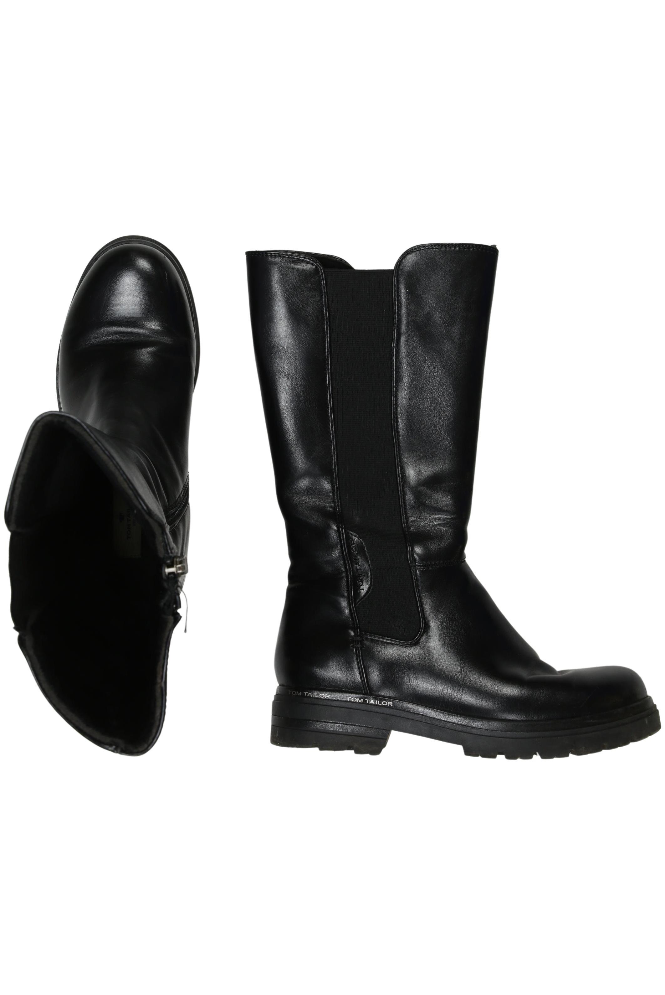 Thumbnail - Tom Tailor Damen Stiefel, schwarz, Gr. 38