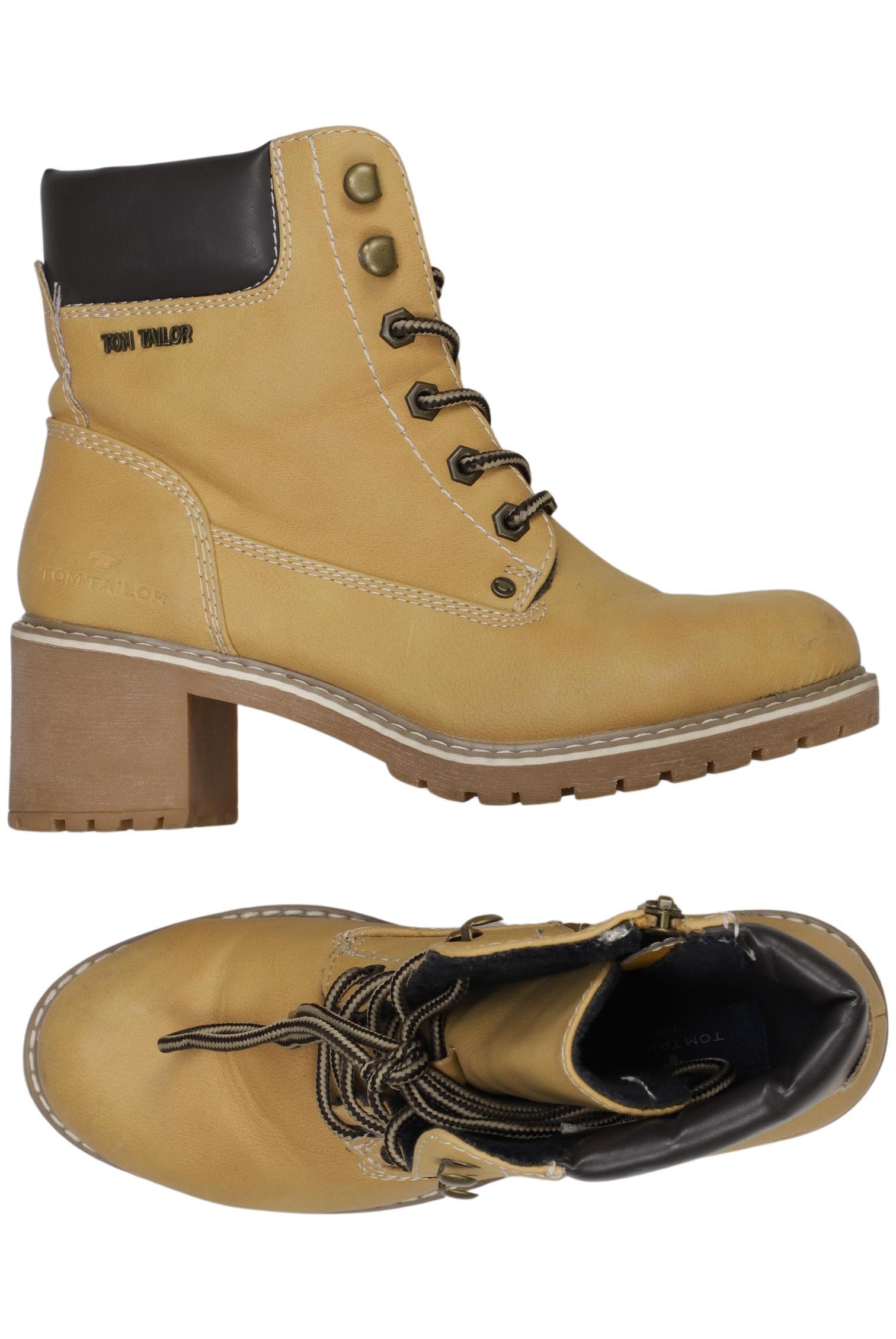

Tom Tailor Damen Stiefelette, beige, Gr. 36