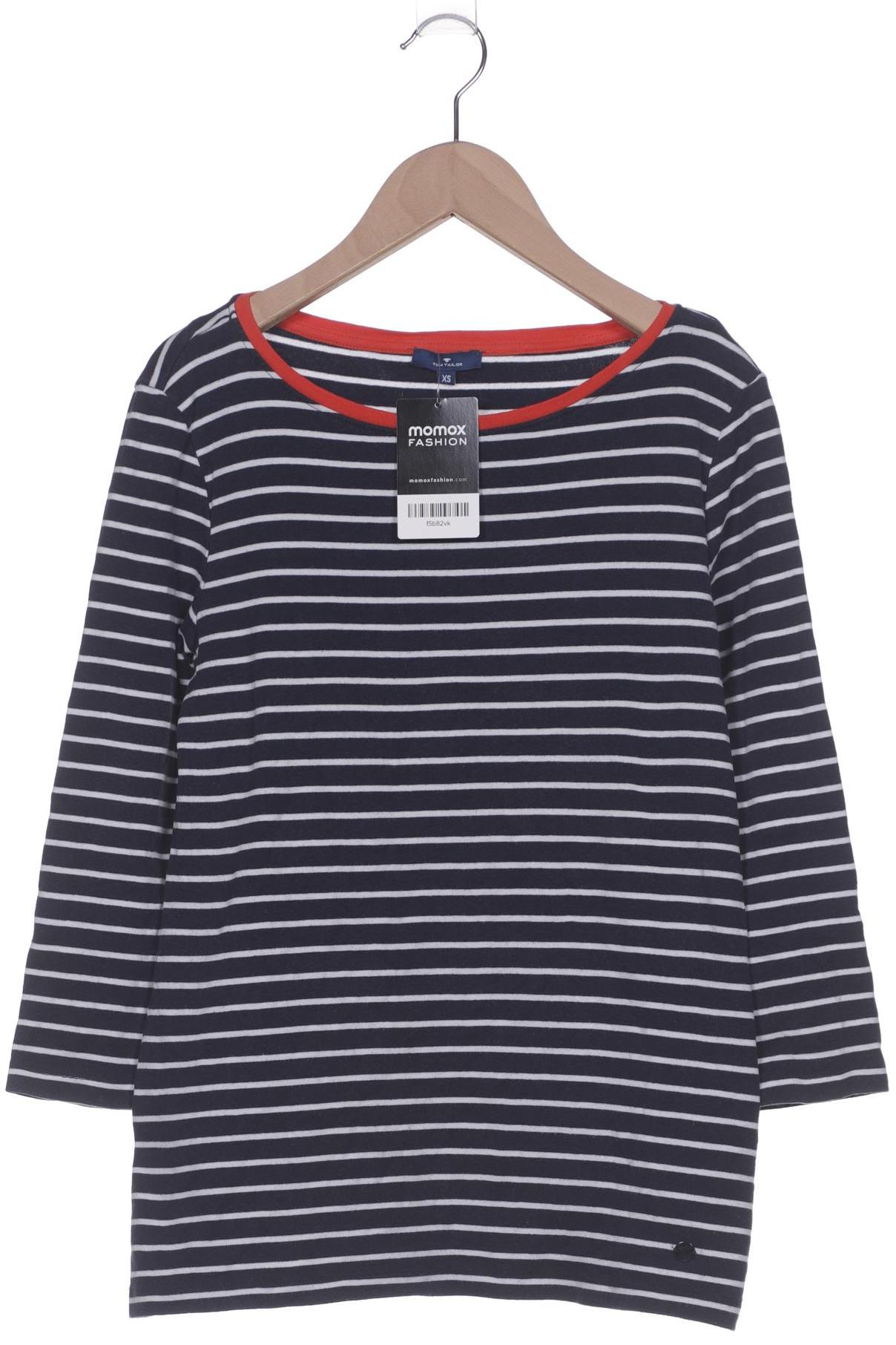 

Tom Tailor Damen Langarmshirt, marineblau, Gr. 34