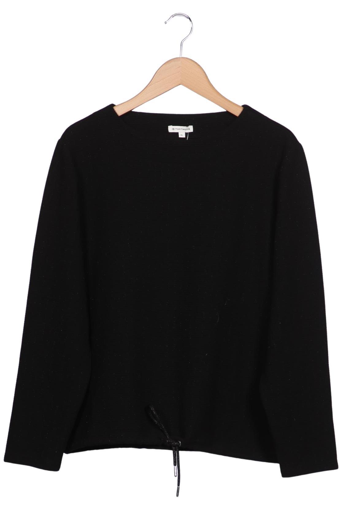 

Tom Tailor Damen Sweatshirt, schwarz, Gr. 44