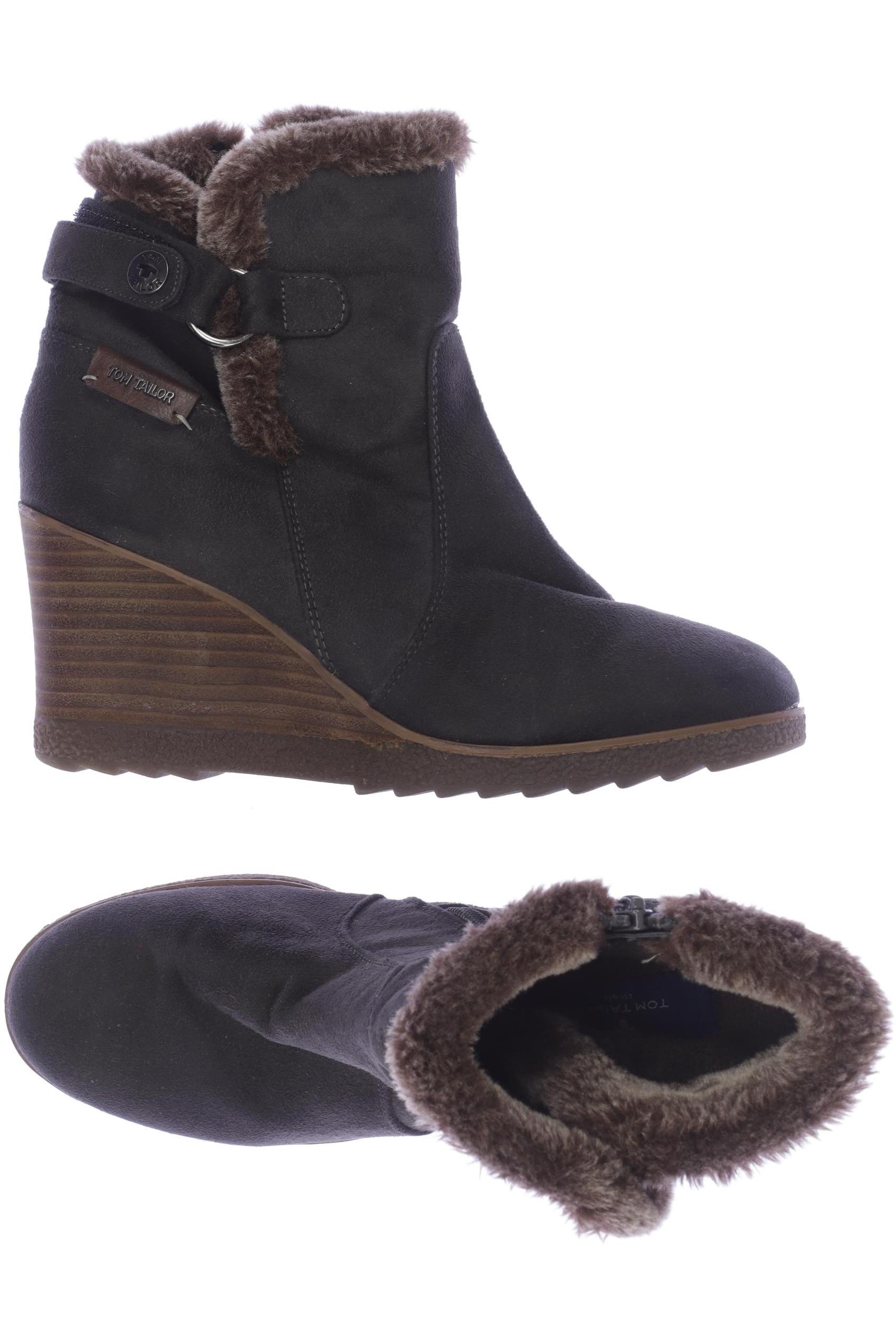 

Tom Tailor Damen Stiefelette, grau, Gr. 40
