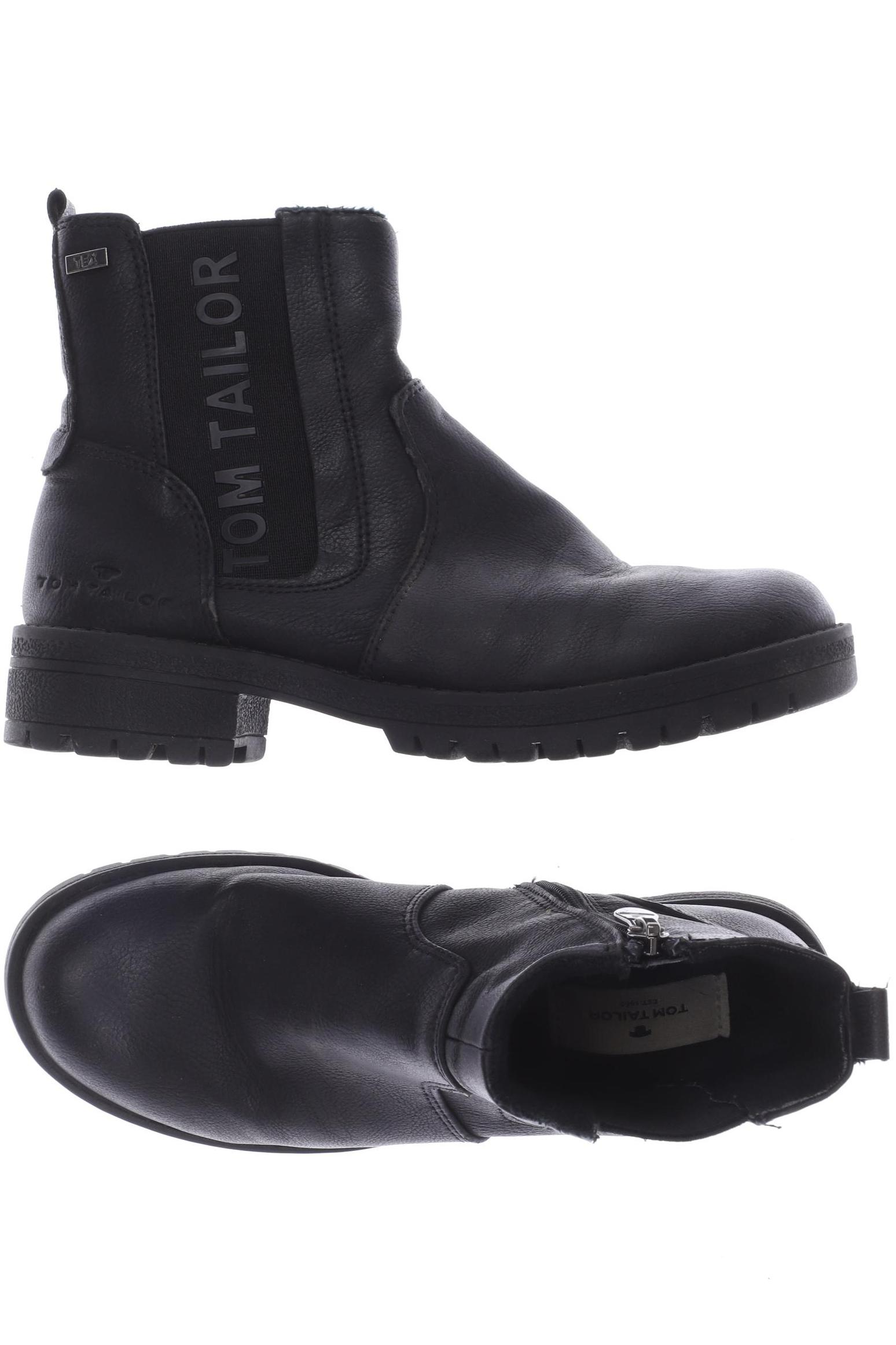

Tom Tailor Damen Stiefelette, schwarz