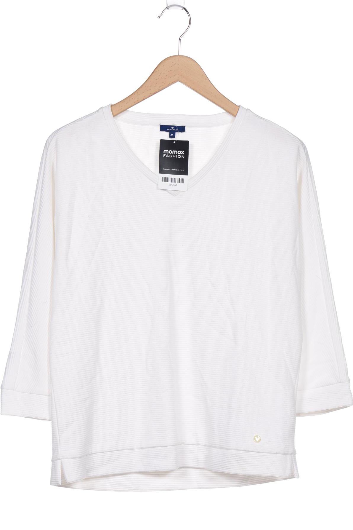 

Tom Tailor Damen Langarmshirt, weiß