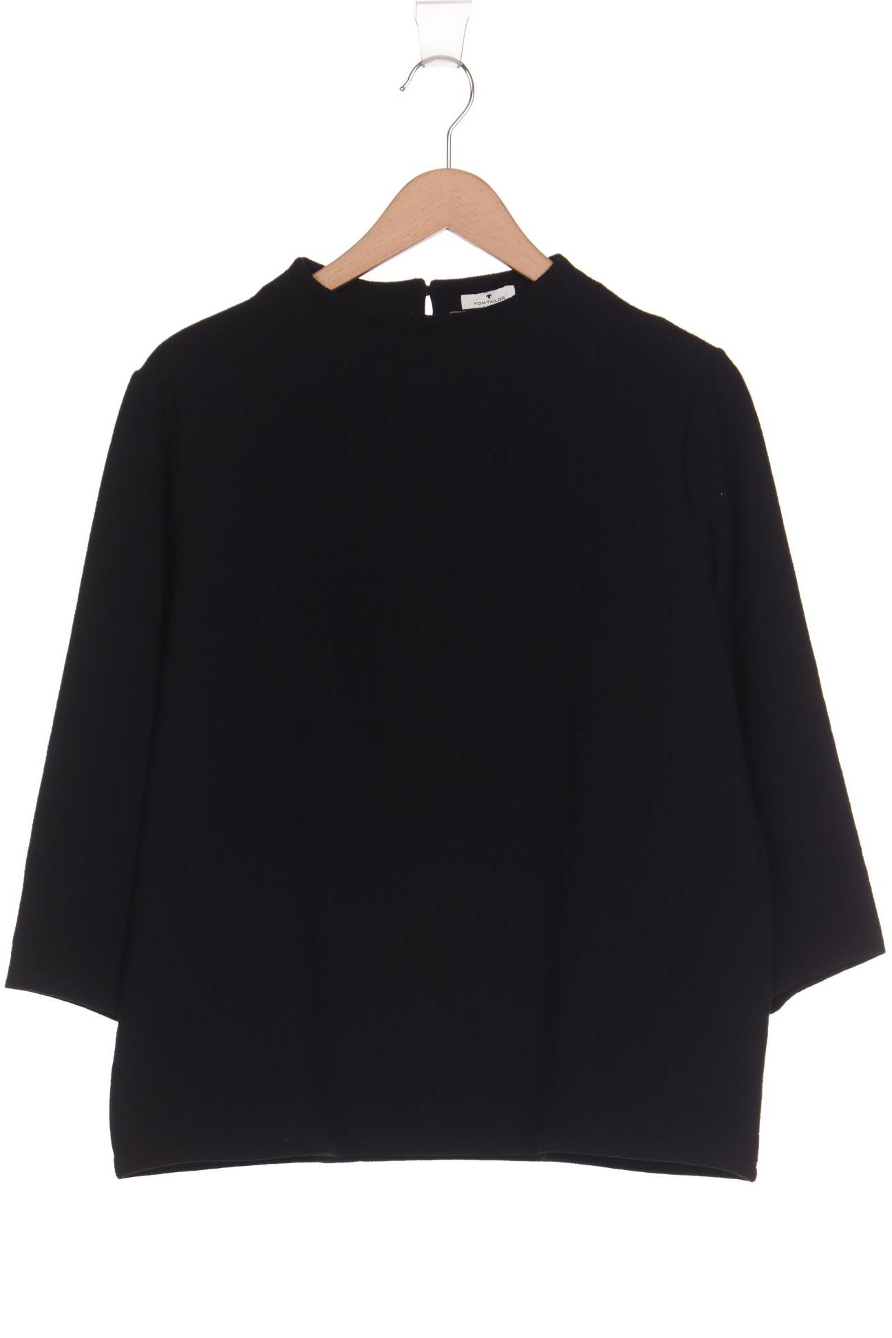

Tom Tailor Damen Langarmshirt, schwarz, Gr. 42